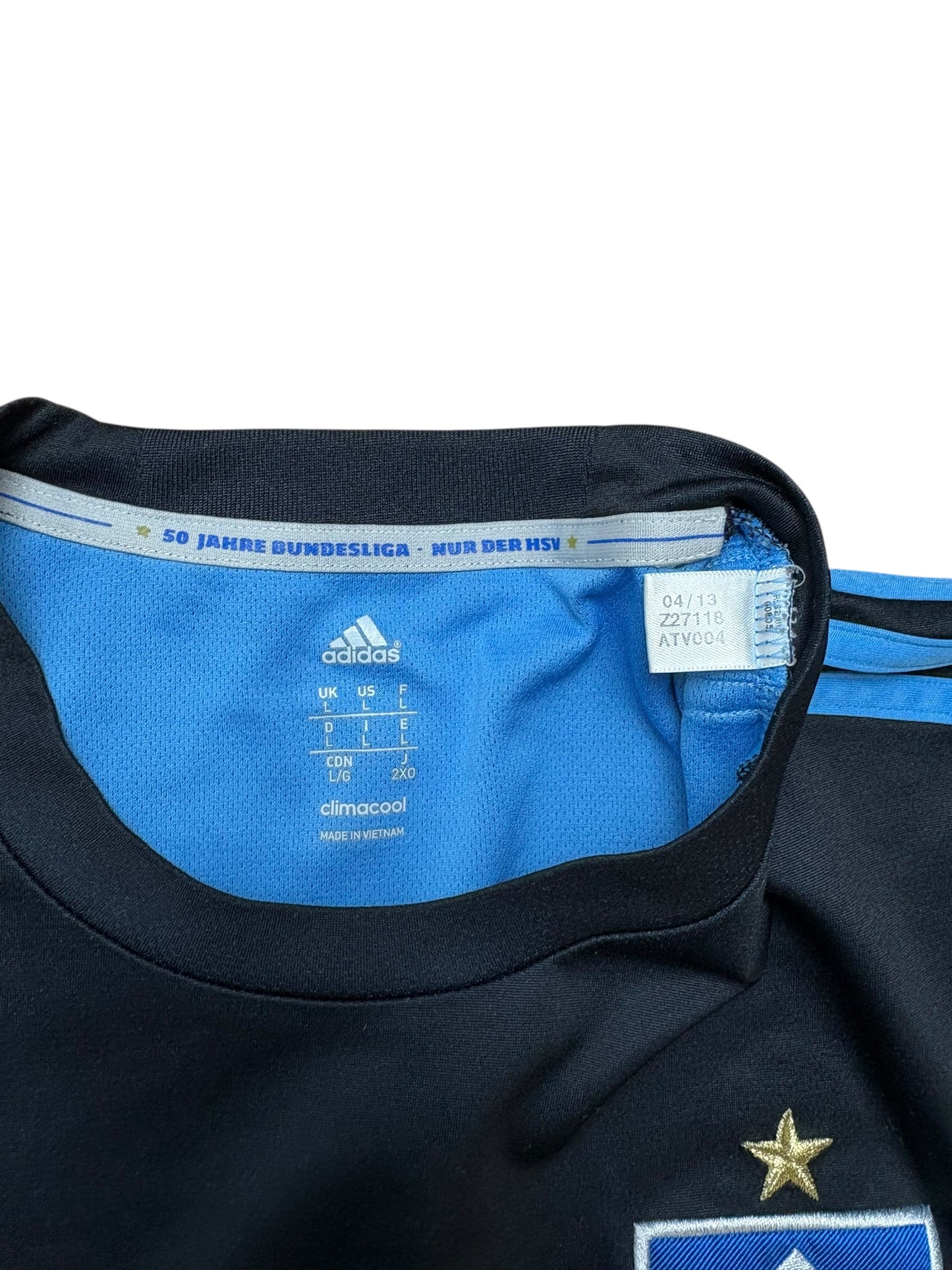 Adidas HSV 2013-14 Auswärts Trikot Gr. L Hamburger SV