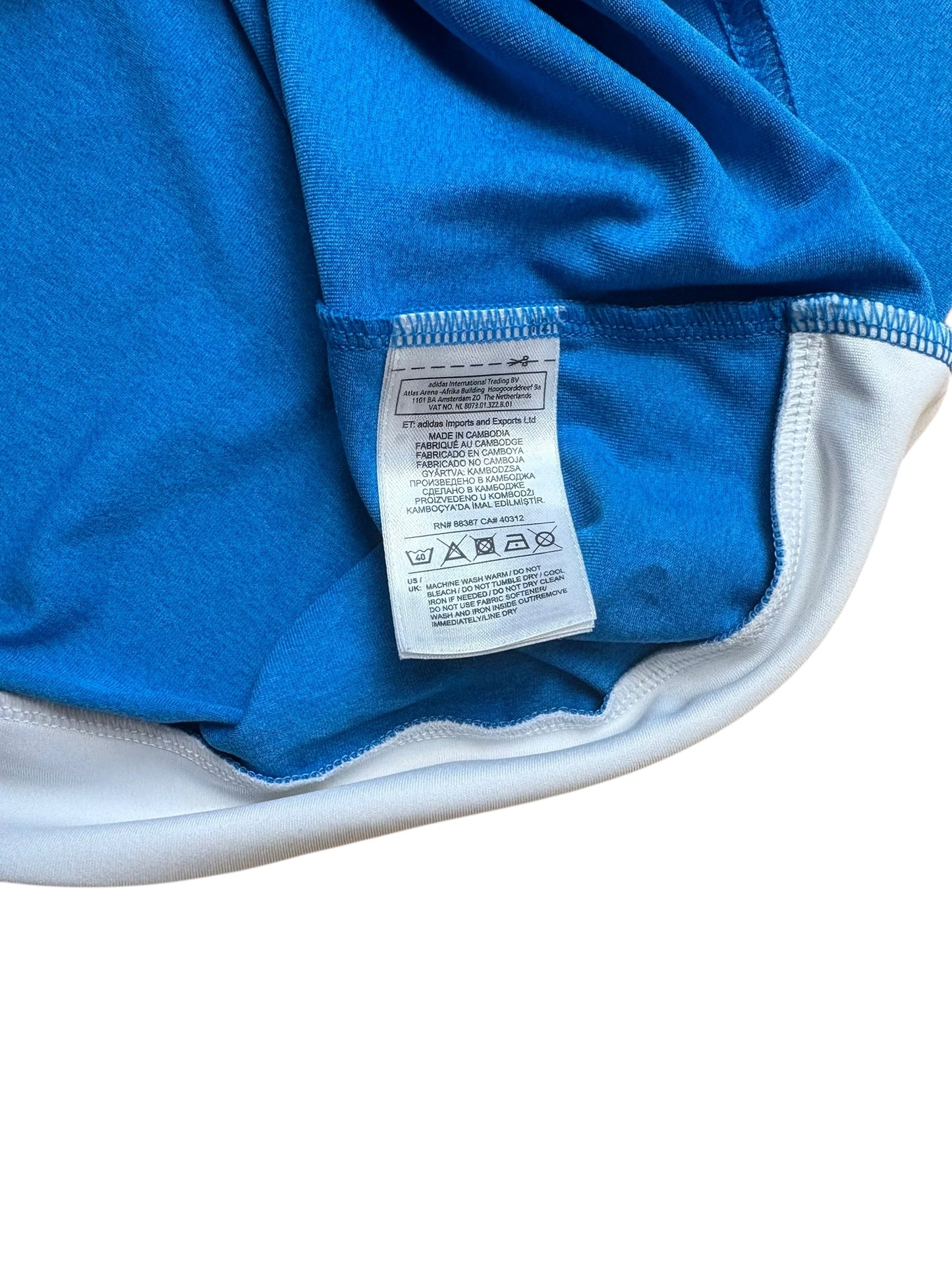 Adidas HSV 2015-16 Auswärts Trikot Gr. M Hamburger SV