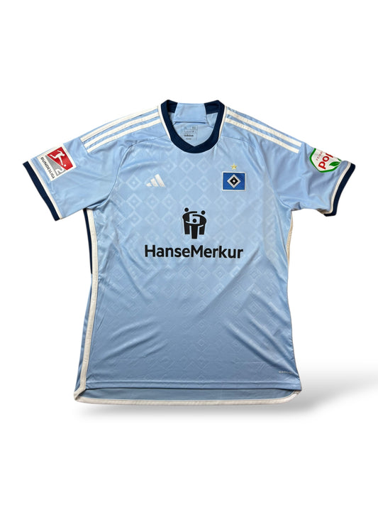 Adidas HSV 2023-24 Auswärts-Trikot 14 Reis Gr. XL Hamburger SV – Bild 2