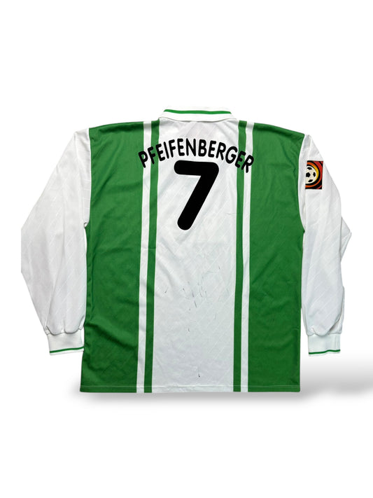 Puma SV Werder Bremen 1996-97 Heimtrikot 17 Pfeiffenberger Langarm Gr. L – Bild 2