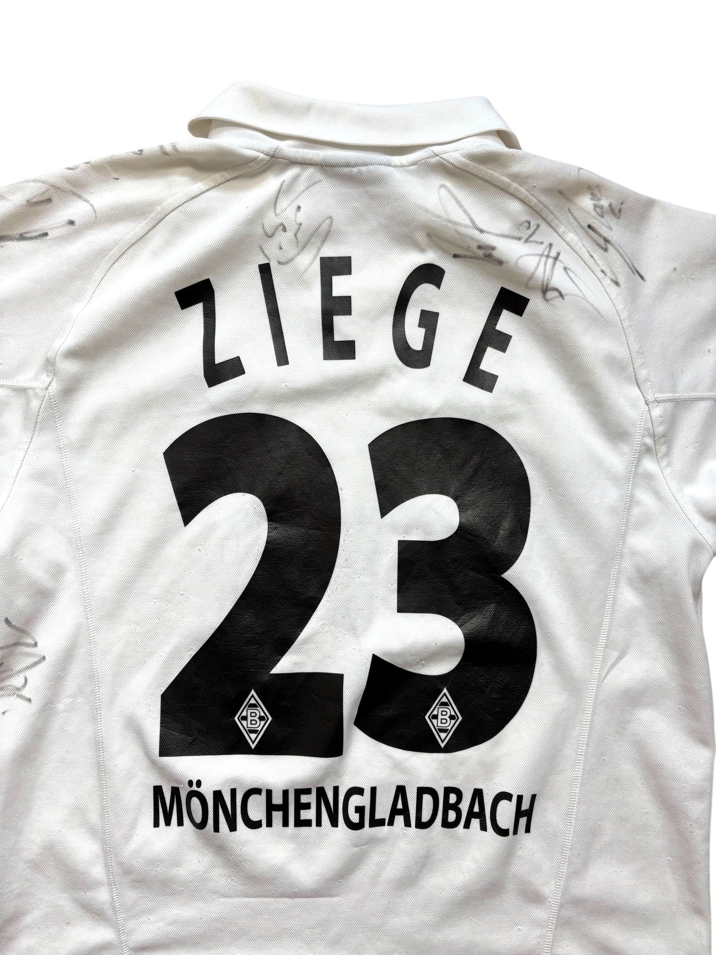 Lotto Borussia Mönchengladbach 2003-04-05 Heimtrikot 23 Ziege Gr. XL