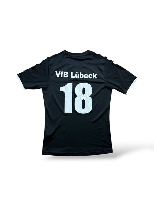 Hummel VFB Lübeck 2019-20 Torwart Trikot Gr. S Nummer 18 – Bild 2