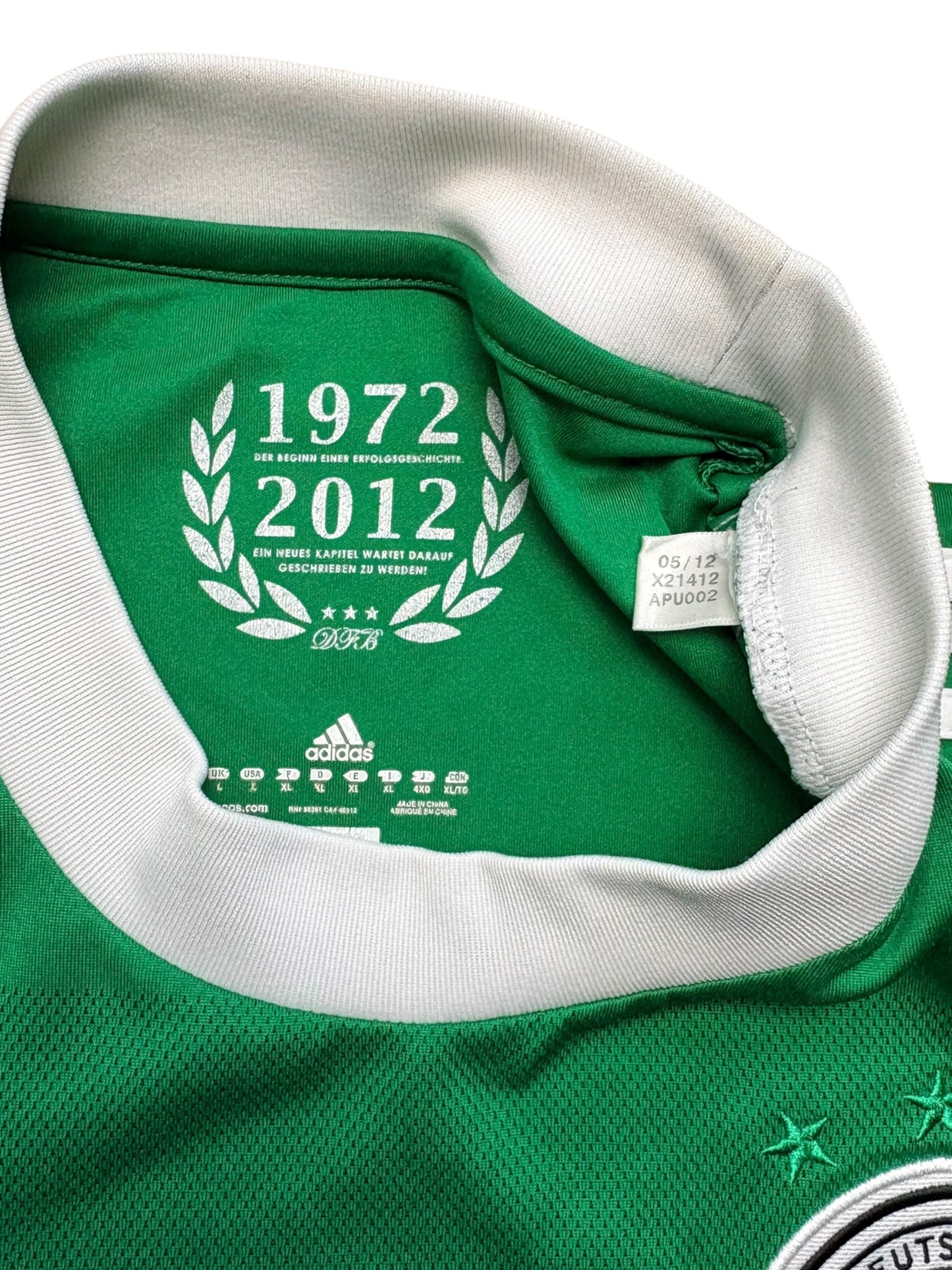 DFB 2012 Auswärtstrikot Gr. XL Deutschland