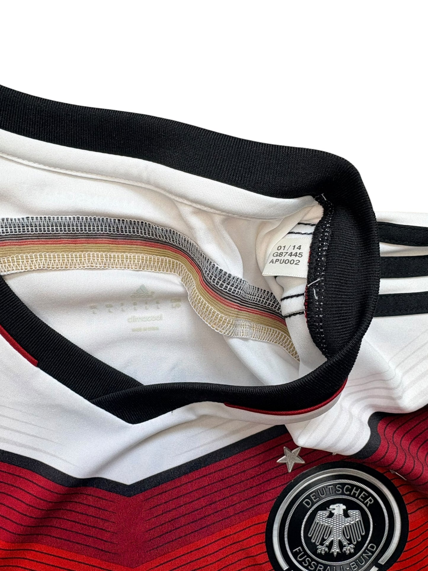DFB WM 2014 Heimtrikot Lahm 16 Gr. L Deutschland