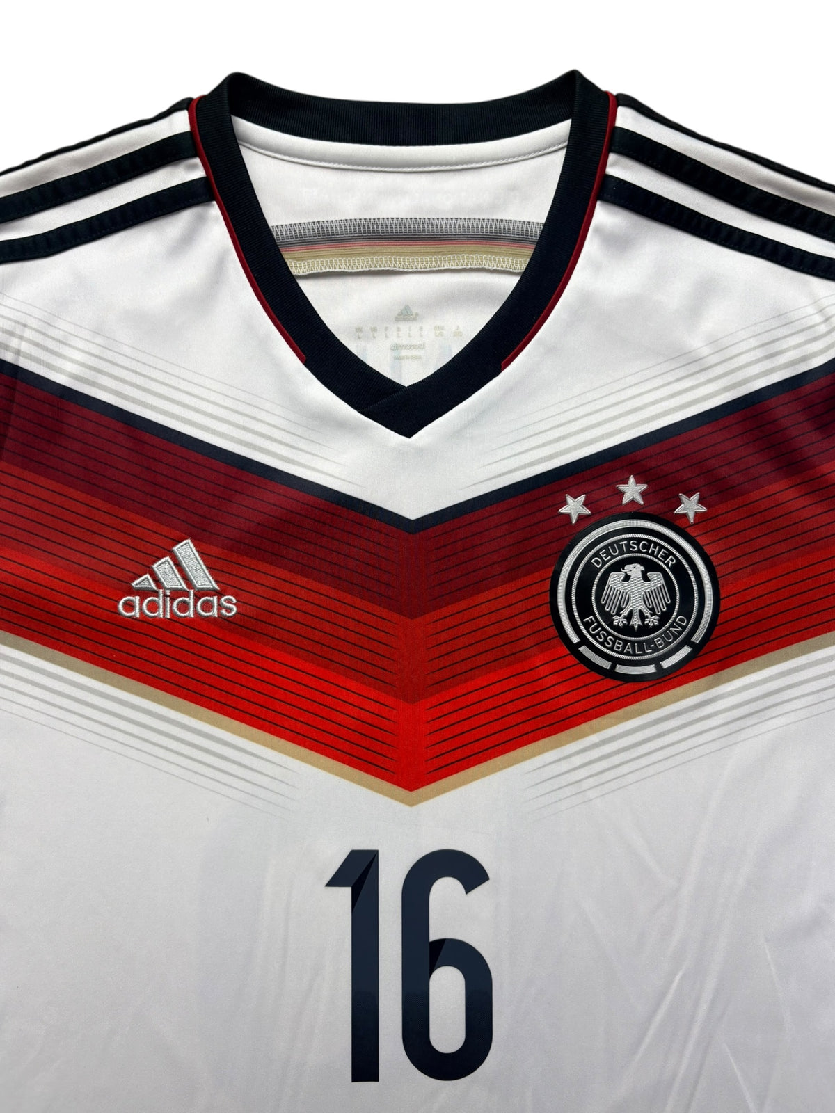 DFB 2014 Heimtrikot Lahm 16 Gr. L Deutschland – Bild 3