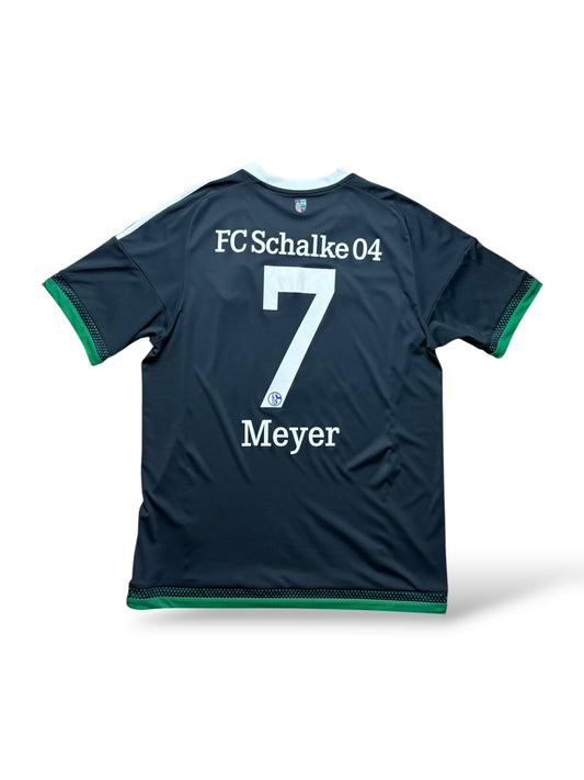FC Schalke 04 2015-17 Auswärtstrikot Max Meyer 7 Gr. L – Bild 1
