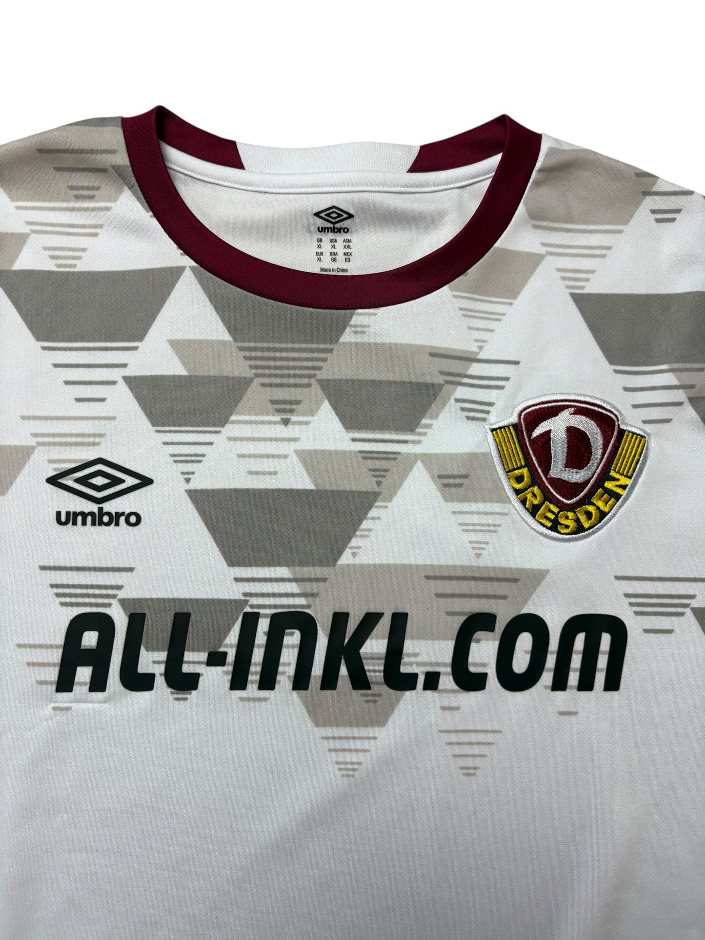 Umbro Dynamo Dresden 2021-22 Drittes Trikot Gr. XL