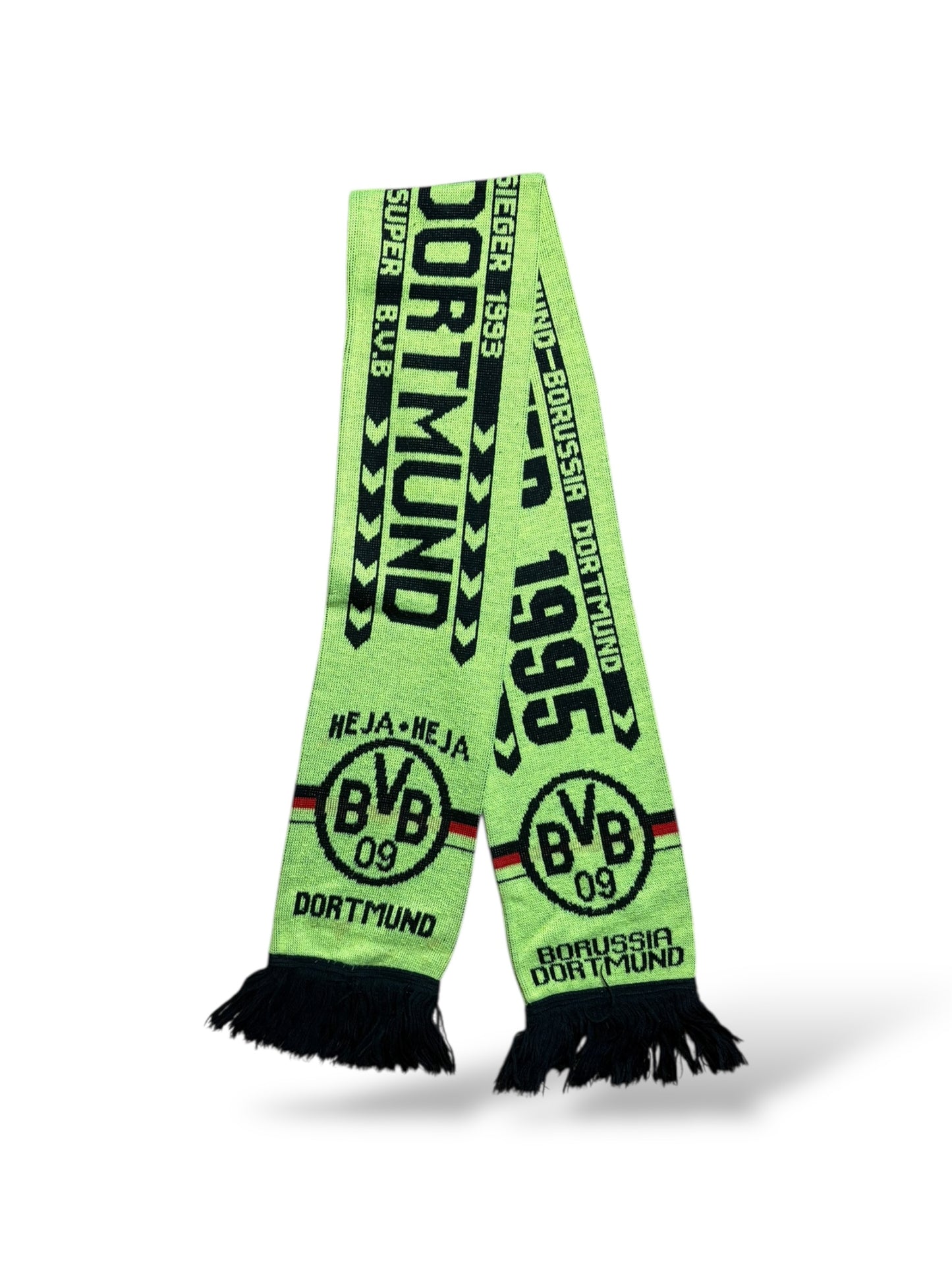 BVB Schal Deutscher Meister 1995 Neon