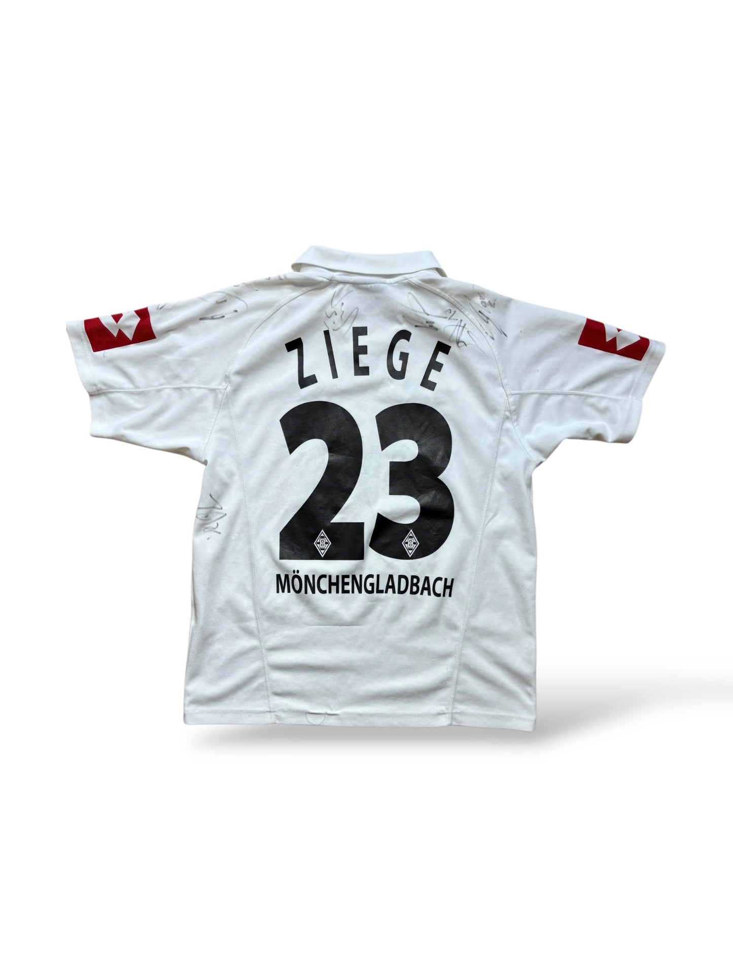 Lotto Borussia Mönchengladbach 2003-04-05 Heimtrikot 23 Ziege Gr. XL
