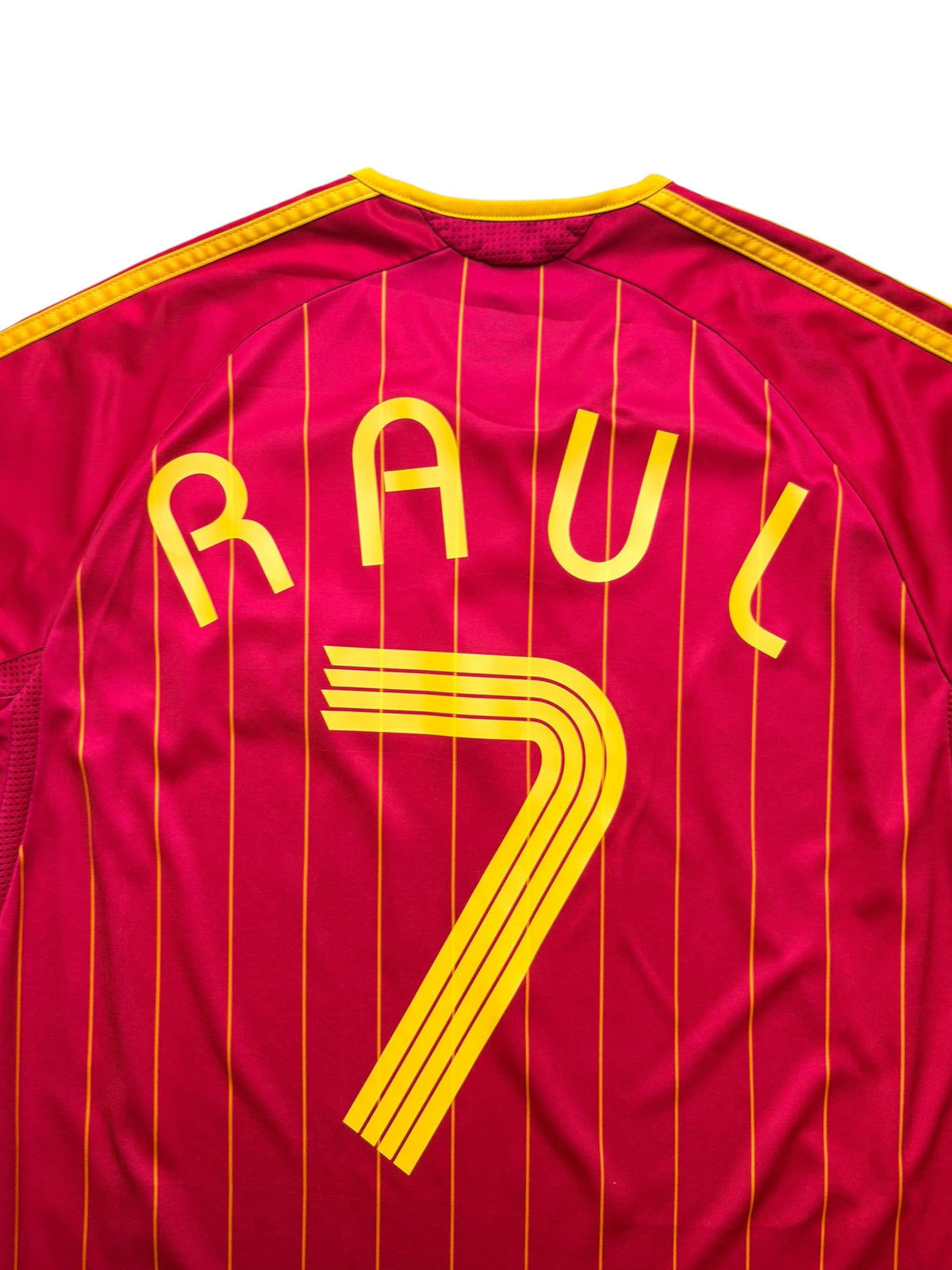 Spanien 2006 Heimtrikot Raul 7 Gr. M – Bild 3