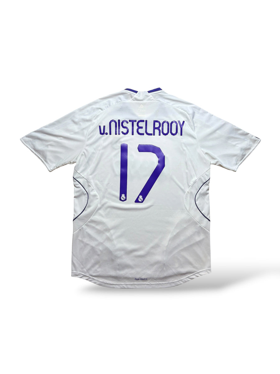 Real Madrid 2007-08 Heimtrikot Van Nistelrooy Gr. L