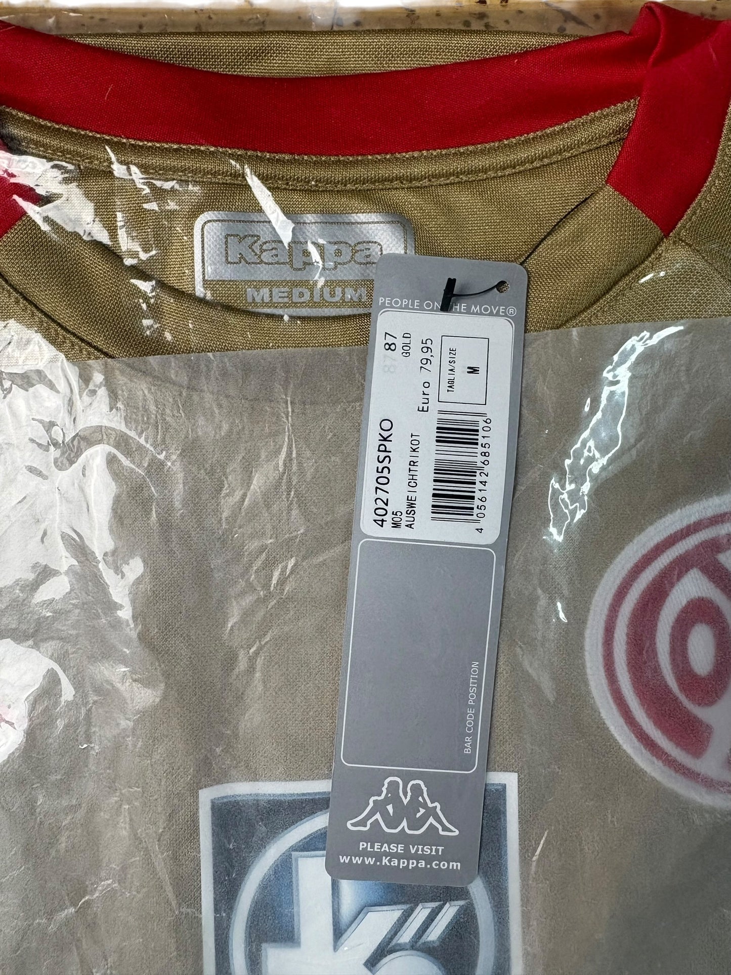 Kappa 1. FSV Mainz 05 2020-21 Drittes Trikot Gr. M Neu OVP.