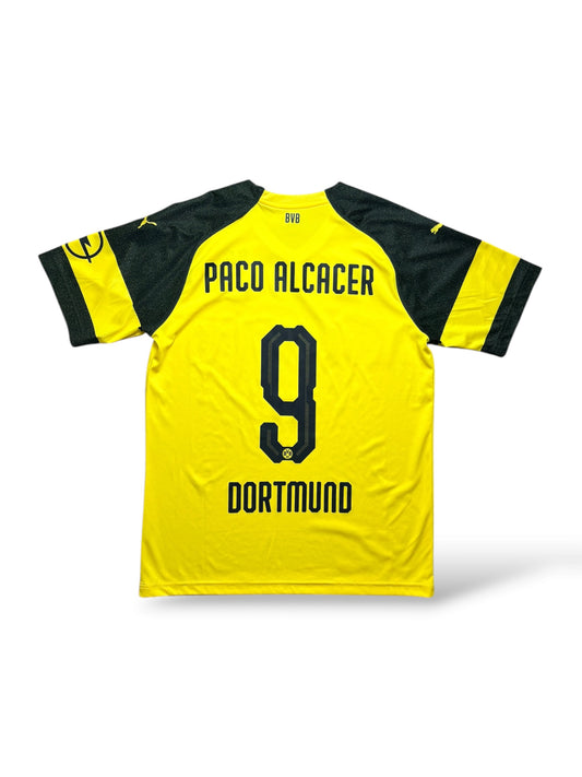 BVB 2018-19 Heimtrikot Paco Alcacer 9 Gr. L Borussia Dortmund – Bild 1