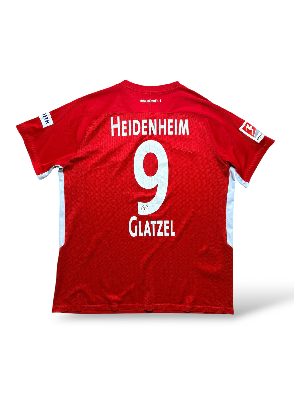 1. FC Heidenheim 2018-19 Heimtrikot Glatzel Gr. XL – Bild 1