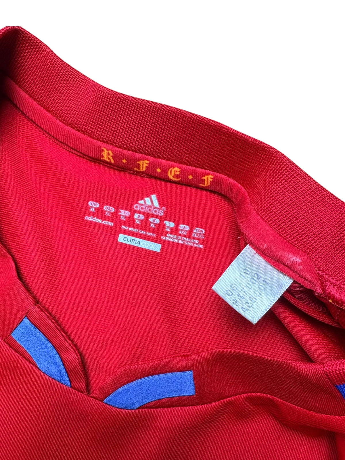 Spanien 2010 Heimtrikot Iniesta 6 Gr. XL – Bild 6