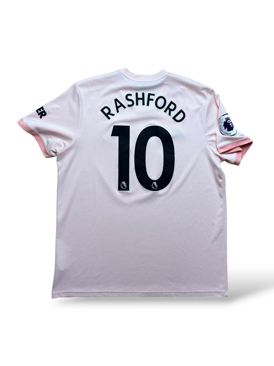 Manchester United 2018-19 Auswärtstrikot Rashford 10 Gr. XL – Bild 1
