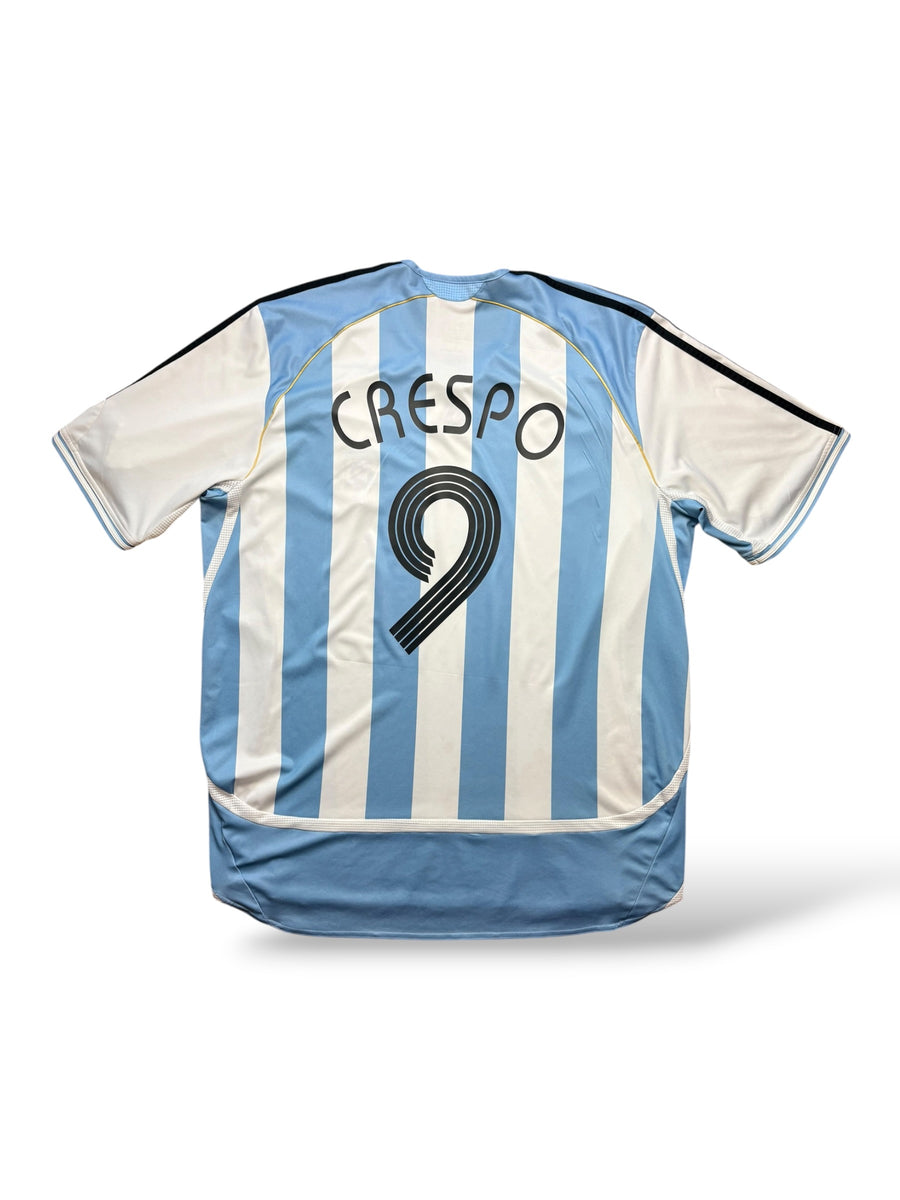 Argentinien 2006 Heimtrikot Crespo 9 Gr. 2xl