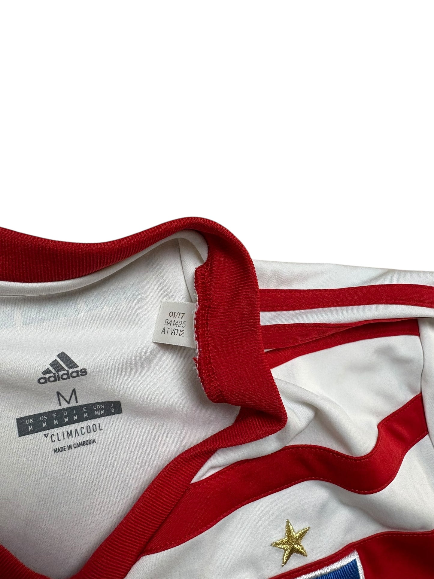 Adidas HSV 2017-18 Heimtrikot Gr. M Hamburger SV