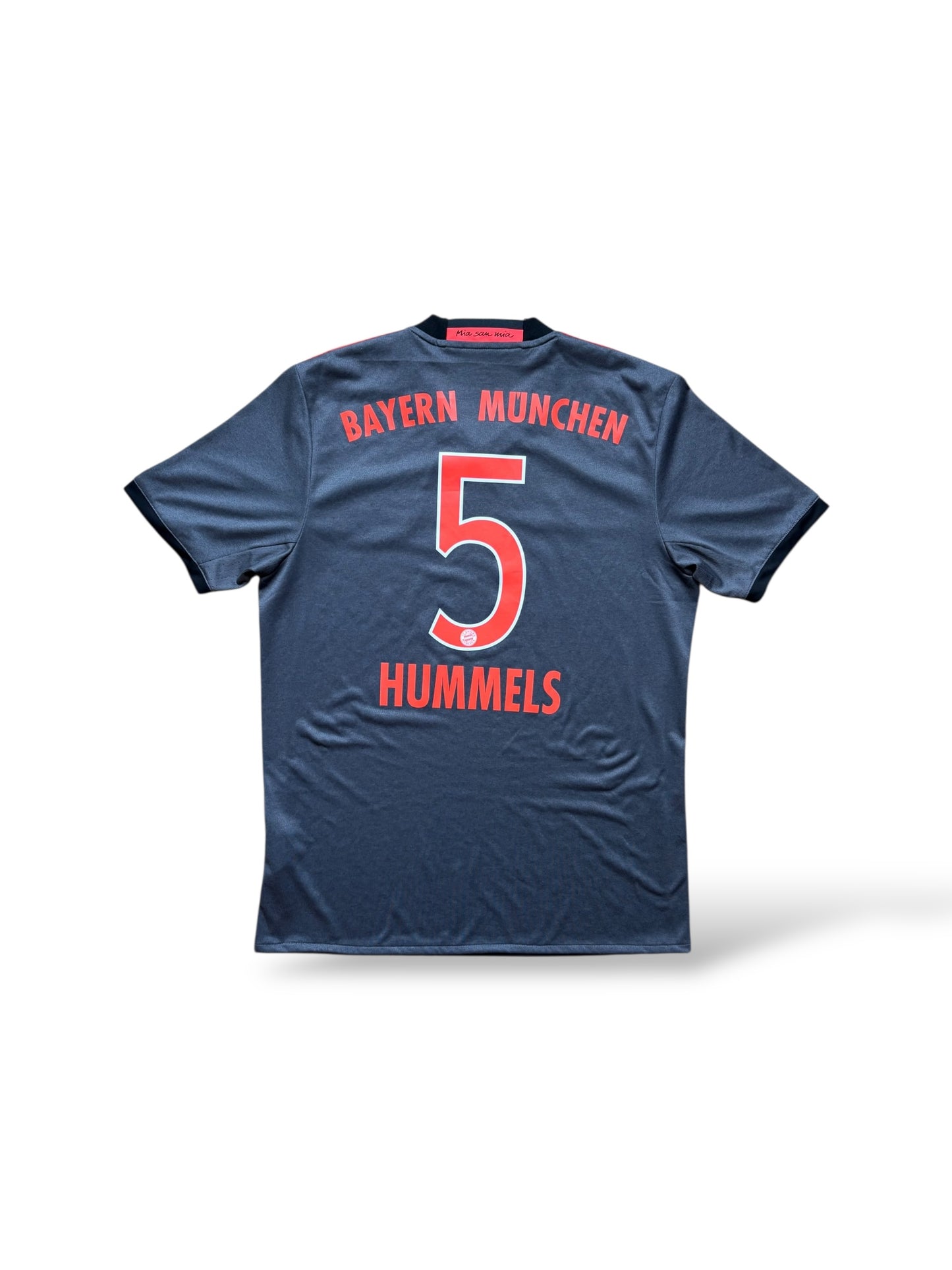Adidas 2016-17 FC Bayern München Auswärts-Trikot Hummels 5 Gr. M