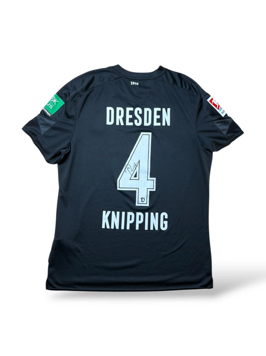 Umbro Dynamo Dresden 2021-22 Auswärts Trikot Gr. XL 4 Knipping signiert