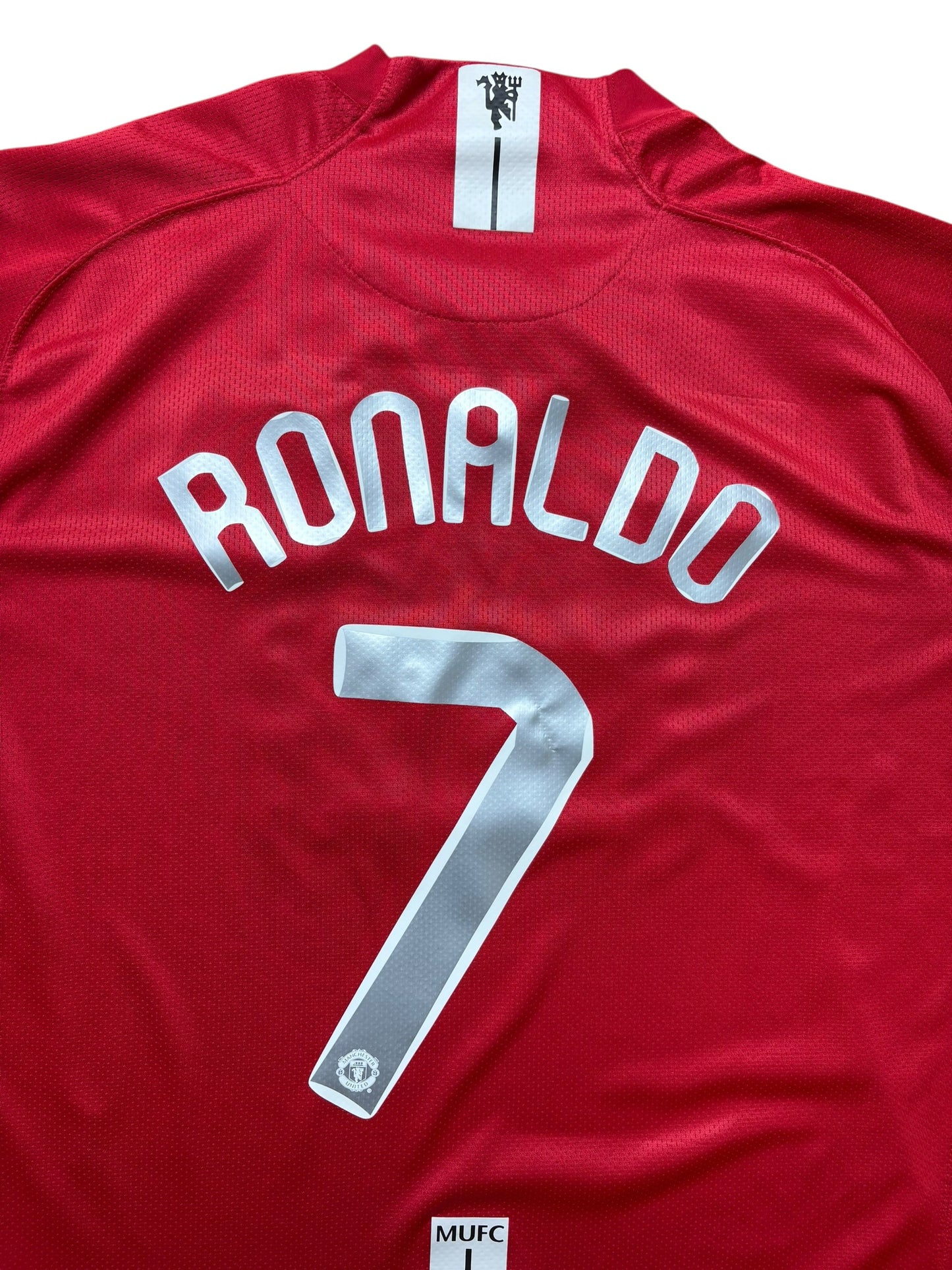 Nike Manchester United 2007-09 Heimtrikot 7 Ronaldo Gr. XXL