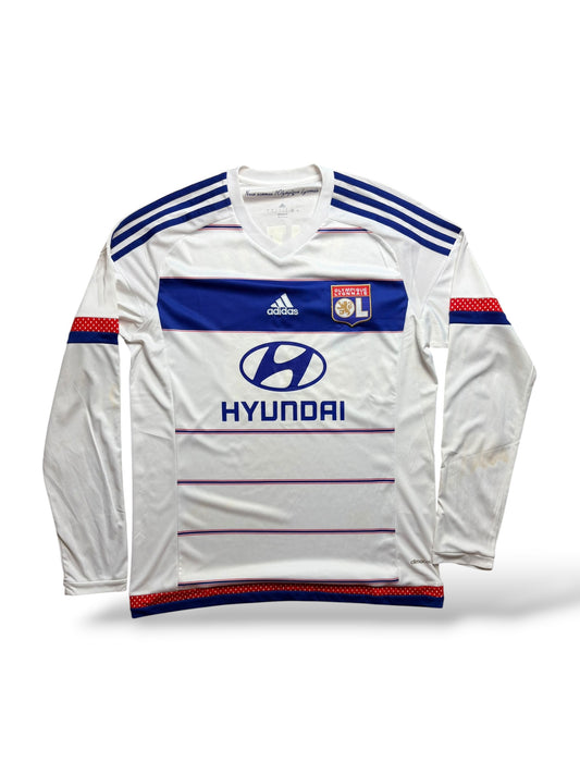 Olympique Lyonnais 2015-16 Heimtrikot Langarm Umtiti 23 Gr. L – Bild 2