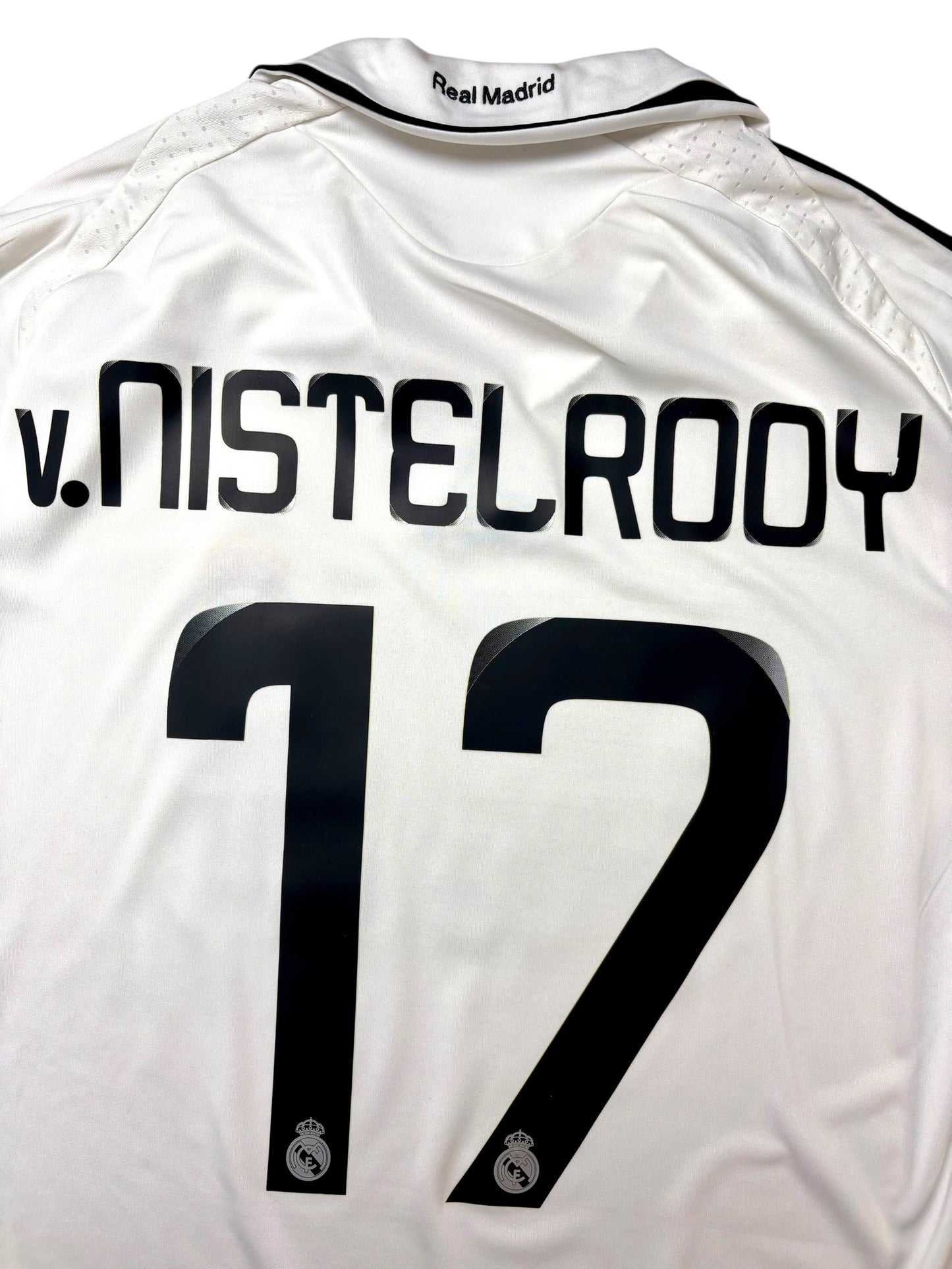 Adidas Real Madrid 2008-09 Heimtrikot 17 Van Nistelrooy Gr. M