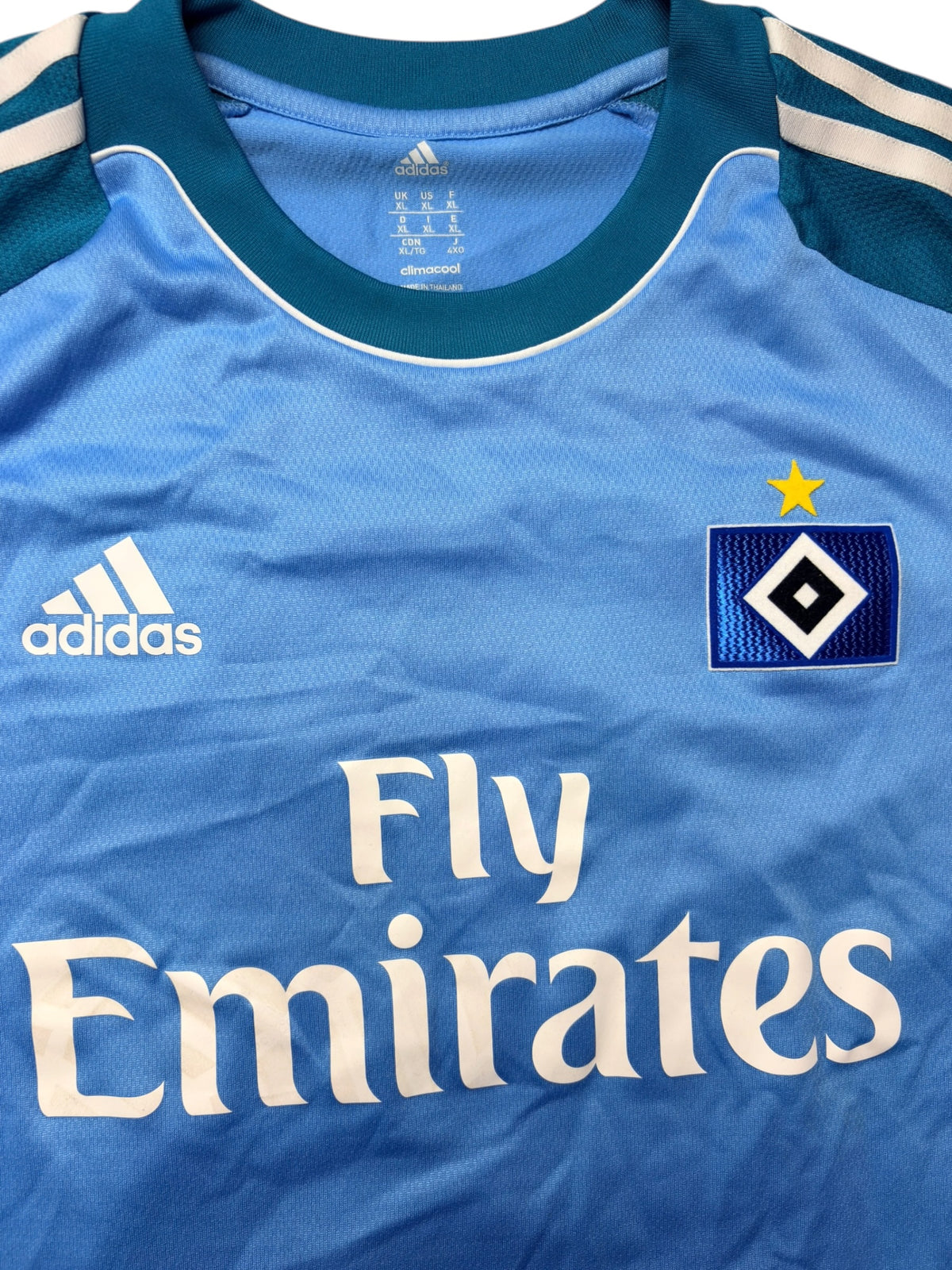 HSV Matchworn Torwarttrikot René Adler 15 Gr. XL Hamburger SV – Bild 6