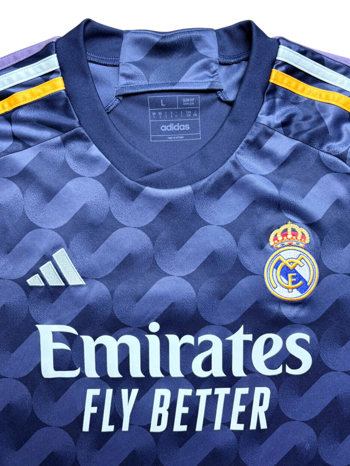Real Madrid 2023-24 Auswärtstrikot Bellingham 5 Gr. L – Bild 4