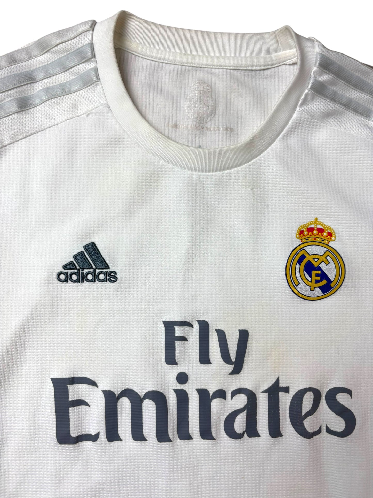 Adidas Real Madrid 2015-16 Heimtrikot Langarm Gr. M