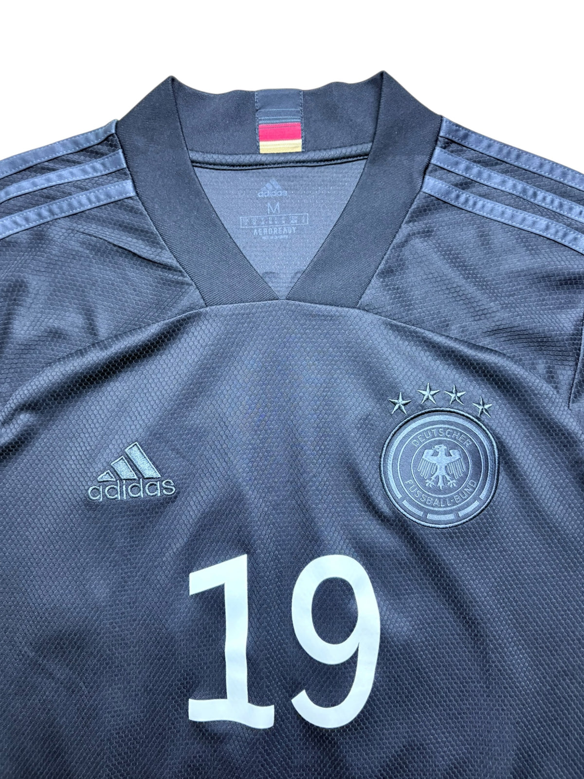 DFB 2020-21 Auswärtstrikot Sane 19 Gr. M Deutschland – Bild 4