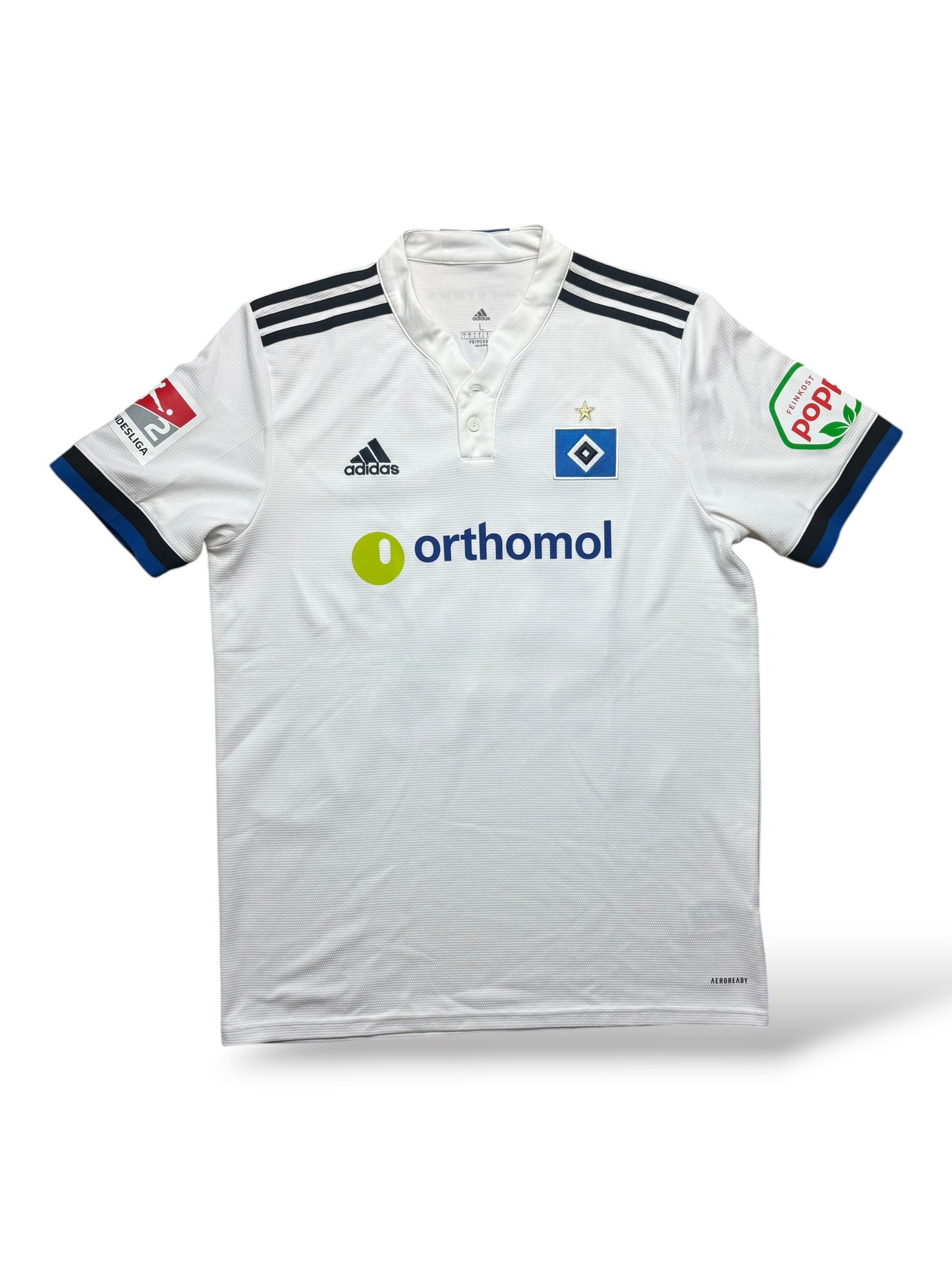 Adidas HSV 2021-22 Heimtrikot Eigenname Gr. L Hamburger SV