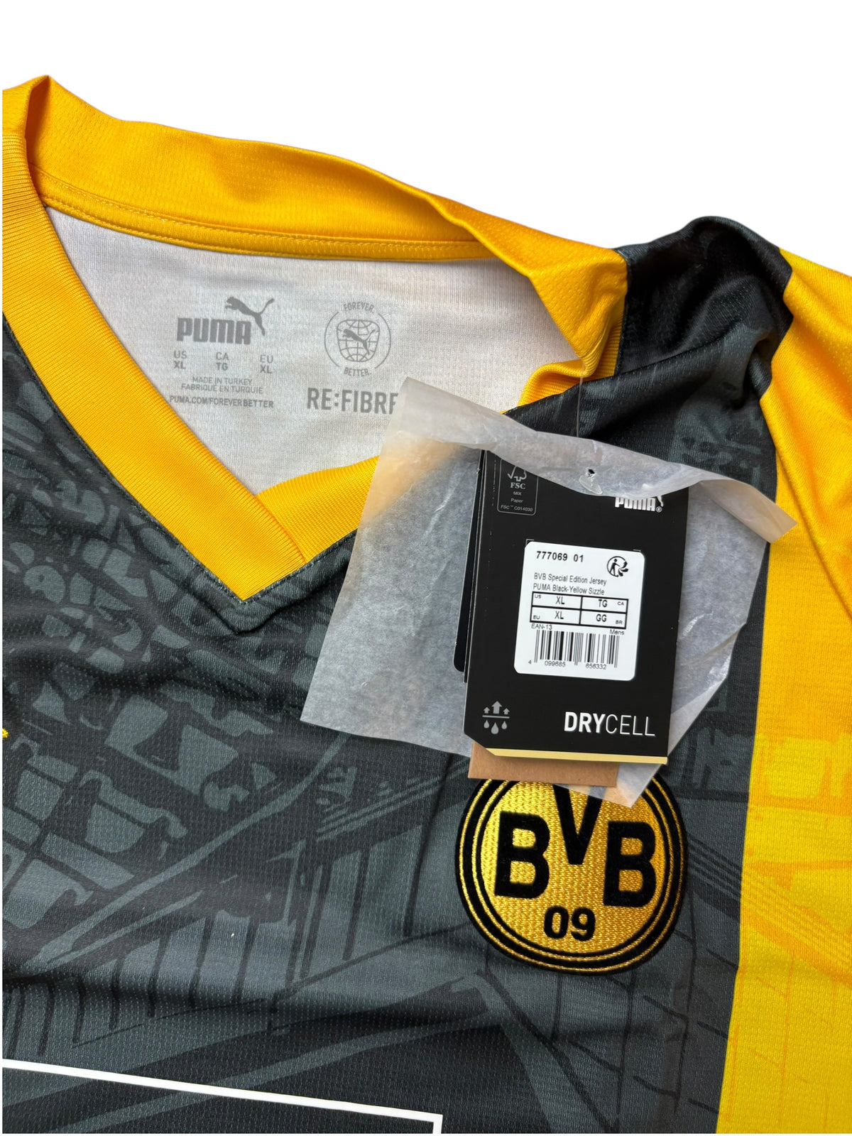 Puma Borussia Dortmund 2023-24 Sondertrikot Neu mit Box Gr. XL BVB 18 Moukoko – Bild 3