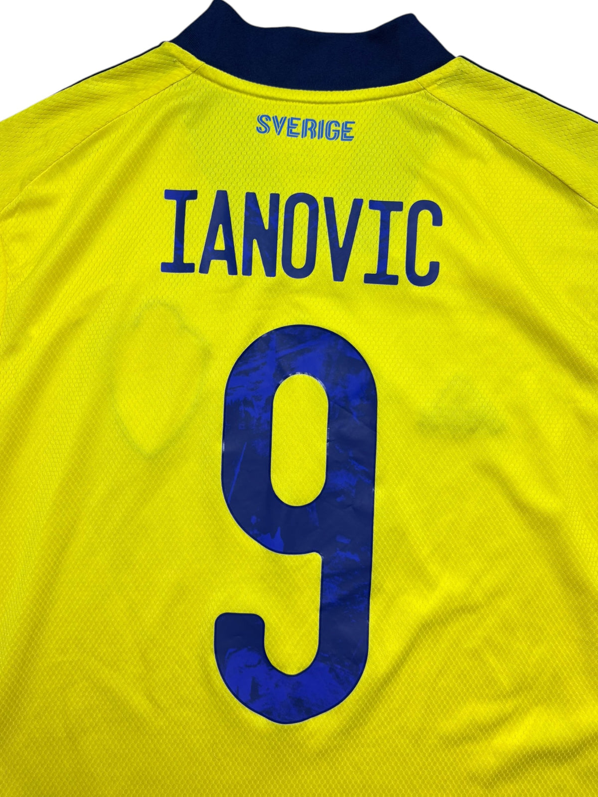 Schweden 2020-21 Heimtrikot Eigenname Gr. M – Bild 3