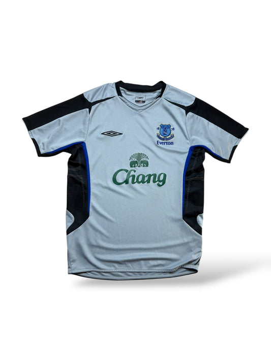 Umbro Everton FC 2005-06 Auswärts Trikot Grau Gr. M