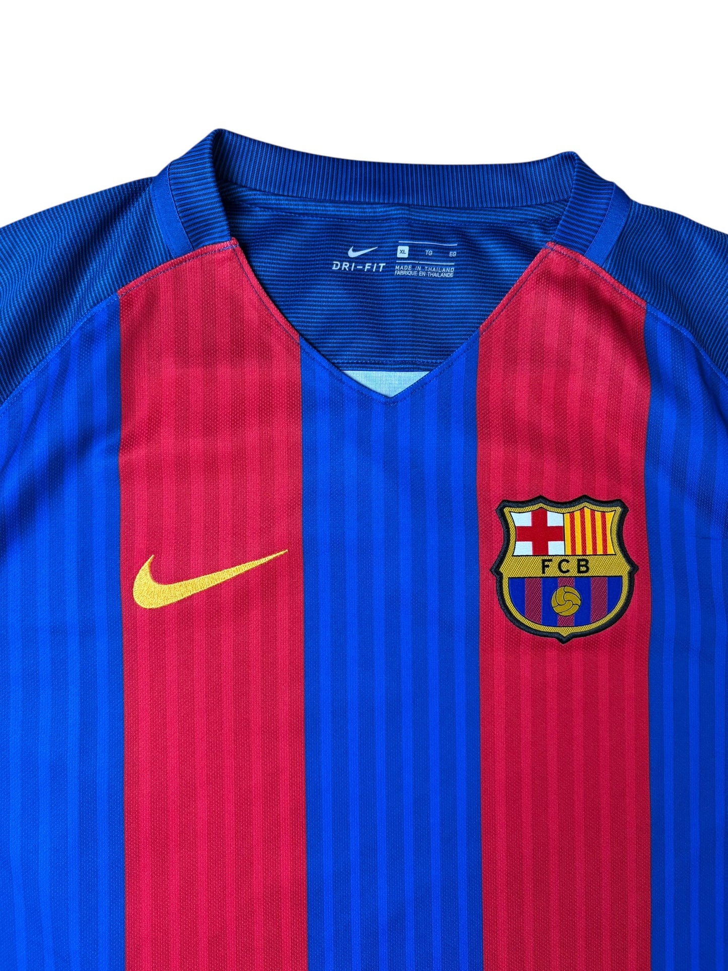 Nike FC Barcelona 2016-17 Heimtrikot 9 Suarez Gr. XL