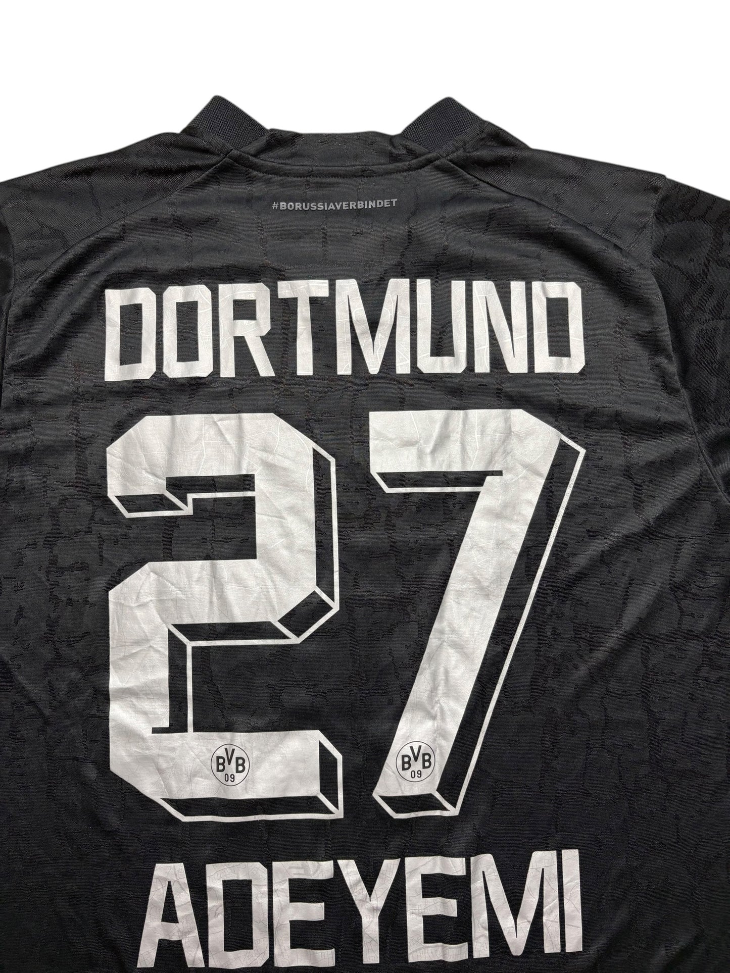 Puma Borussia Dortmund 2022-23 Sondertrikot Kohle und Stahl 27 Adeyemi Gr. L