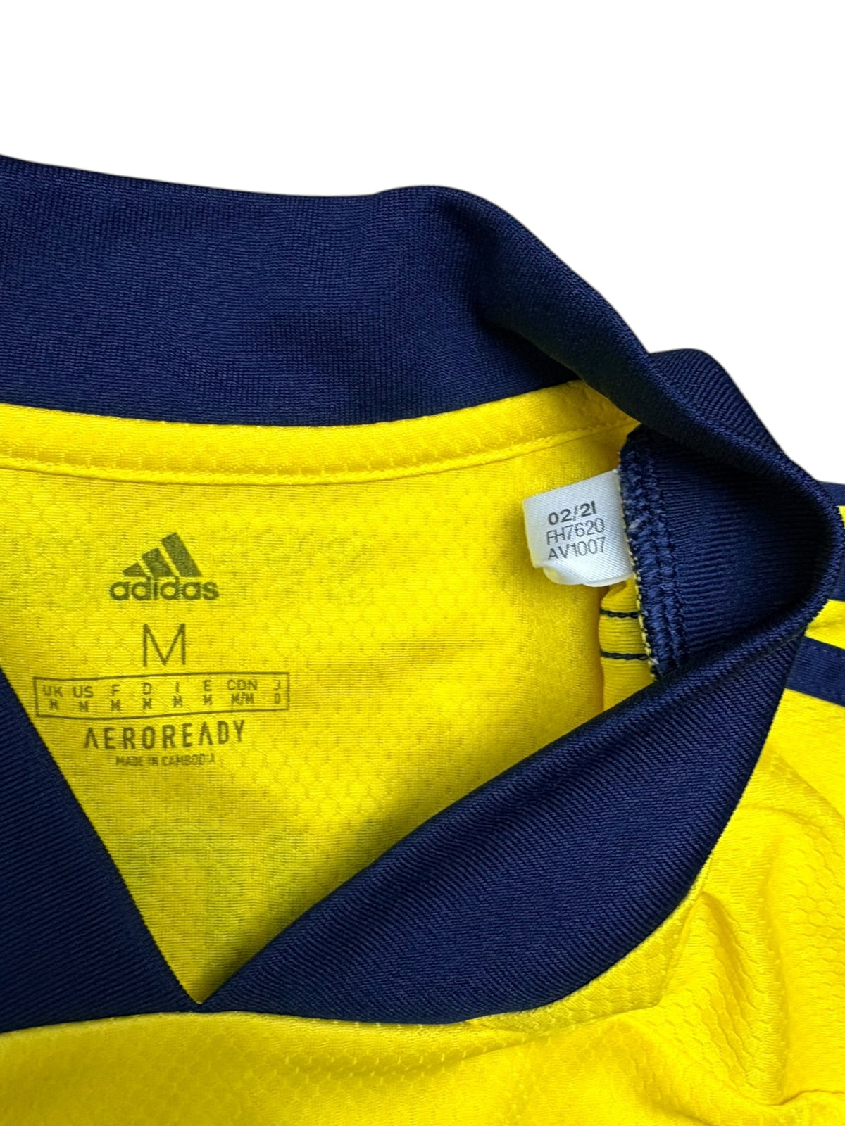 Schweden 2020-21 Heimtrikot Eigenname Gr. M – Bild 5