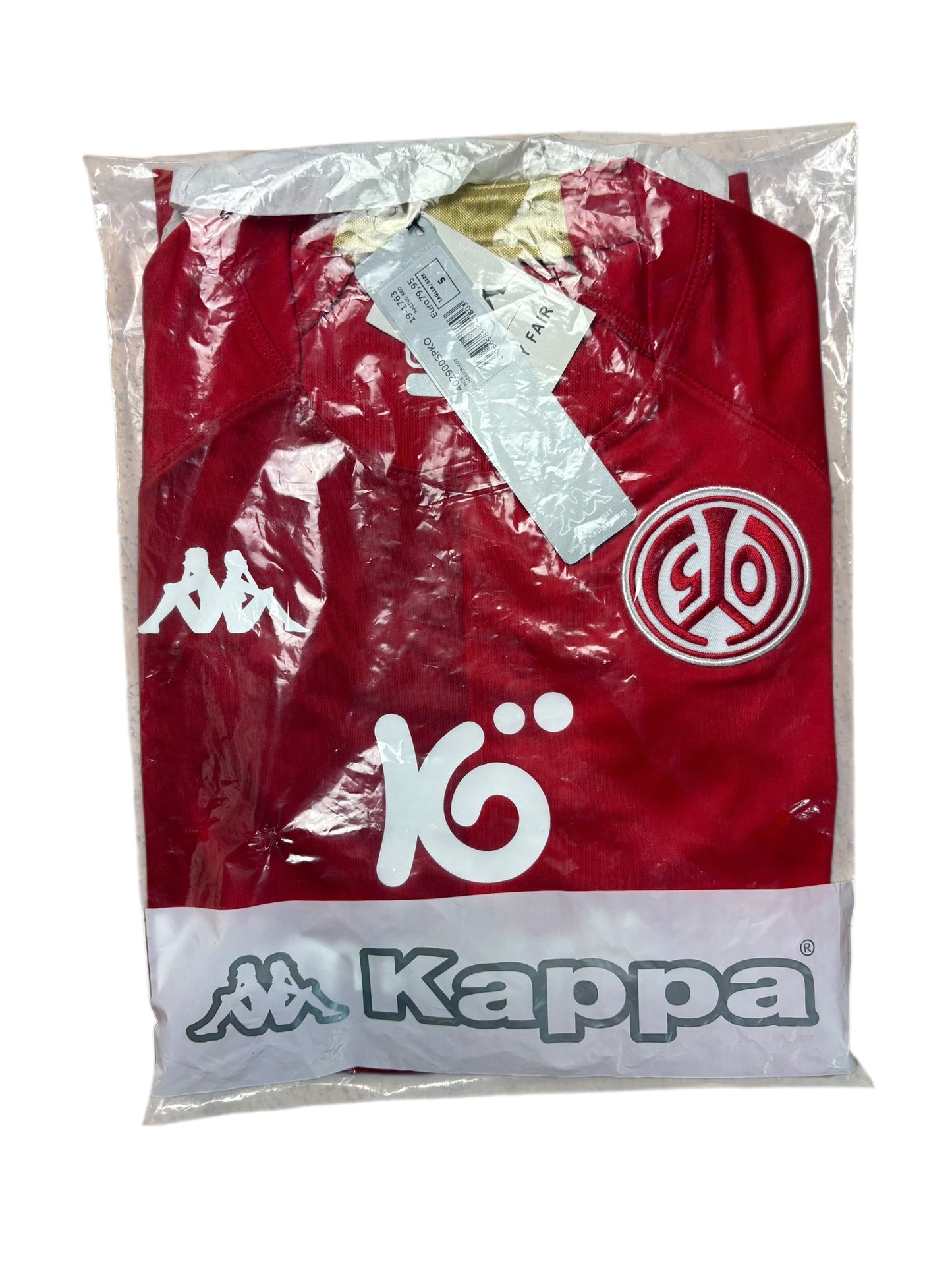 Kappa 1. FSV Mainz 05 2022-23 Heimtrikot Gr. S Neu OVP.