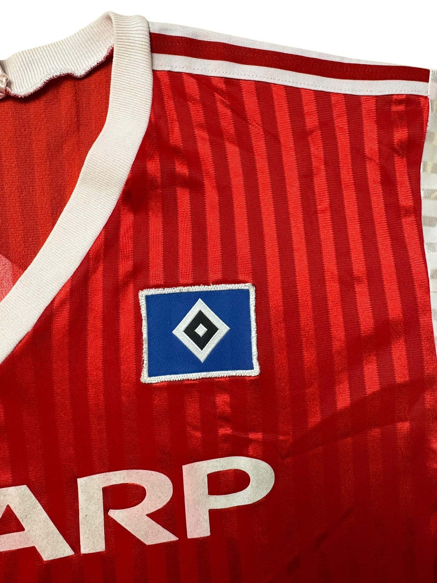 Adidas HSV 1991-92 Auswärts Trikot Gr. XL Nr. 12 Hamburger SV