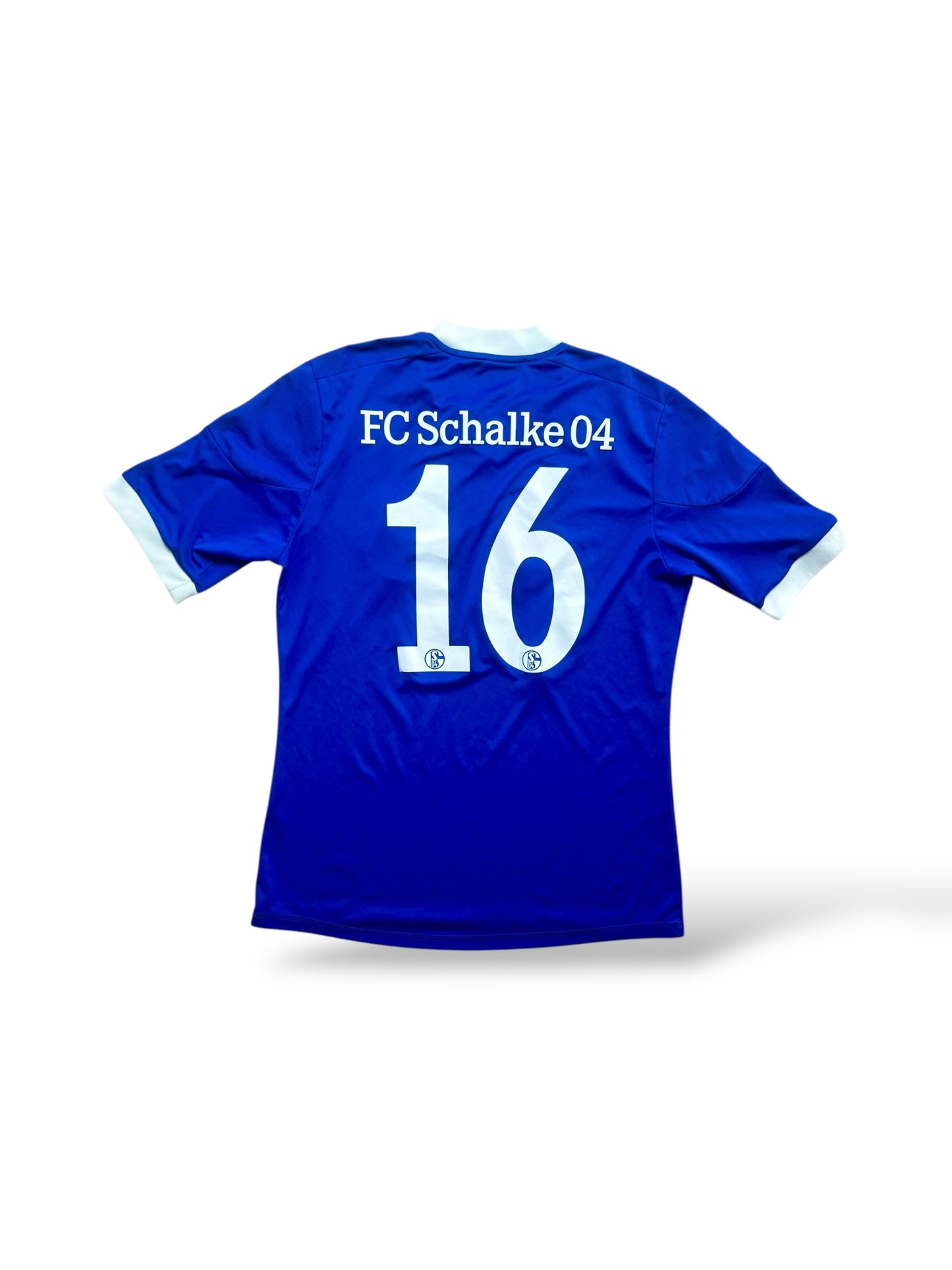 Adidas FC Schalke 04 2012-13-14 Heimtrikot Gr. M Nr. 16 Blau