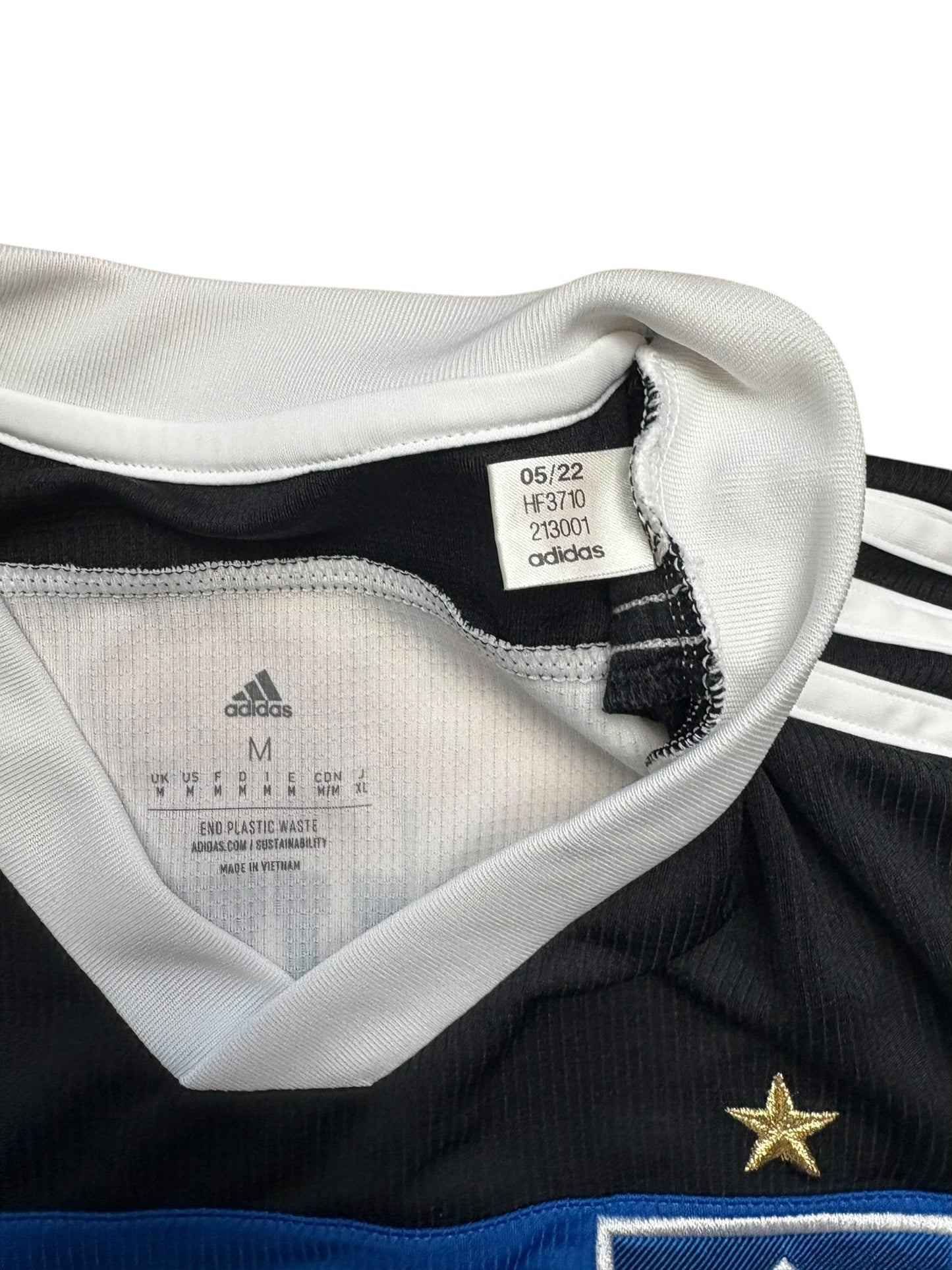 Adidas HSV 2022-23 Heimtrikot Eigenname Gr. M Hamburger SV