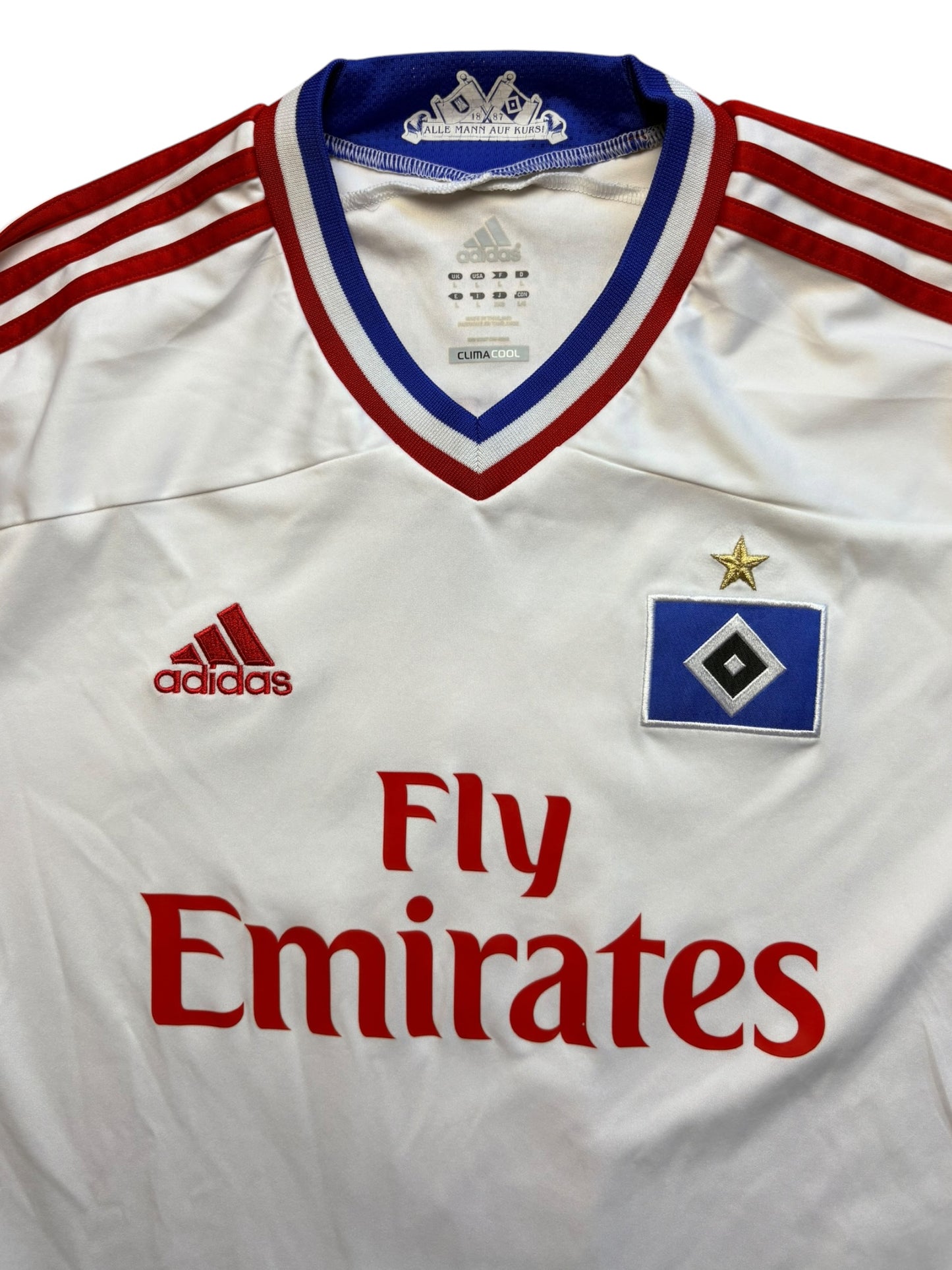 HSV 2011-12 Heimtrikot Langarm Bruma 5 Hamburger SV Gr. L