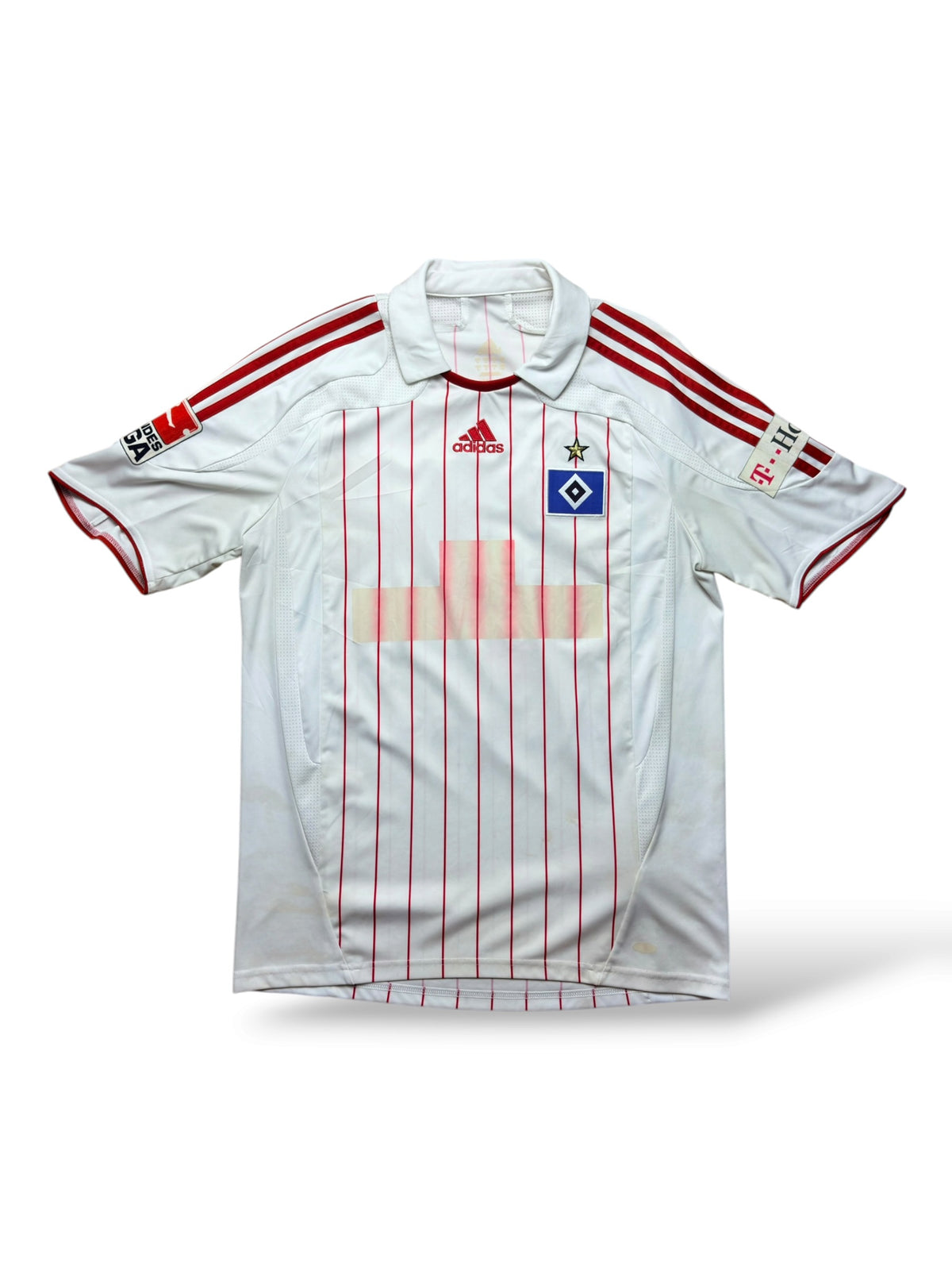 HSV 2007-09 Heimtrikot Eigenname Gr. M Hamburger SV – Bild 1