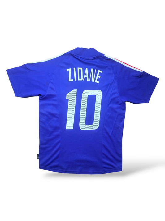 Frankreich 2002 Heimtrikot Zinédine Zidane 10 Gr. M – Bild 1