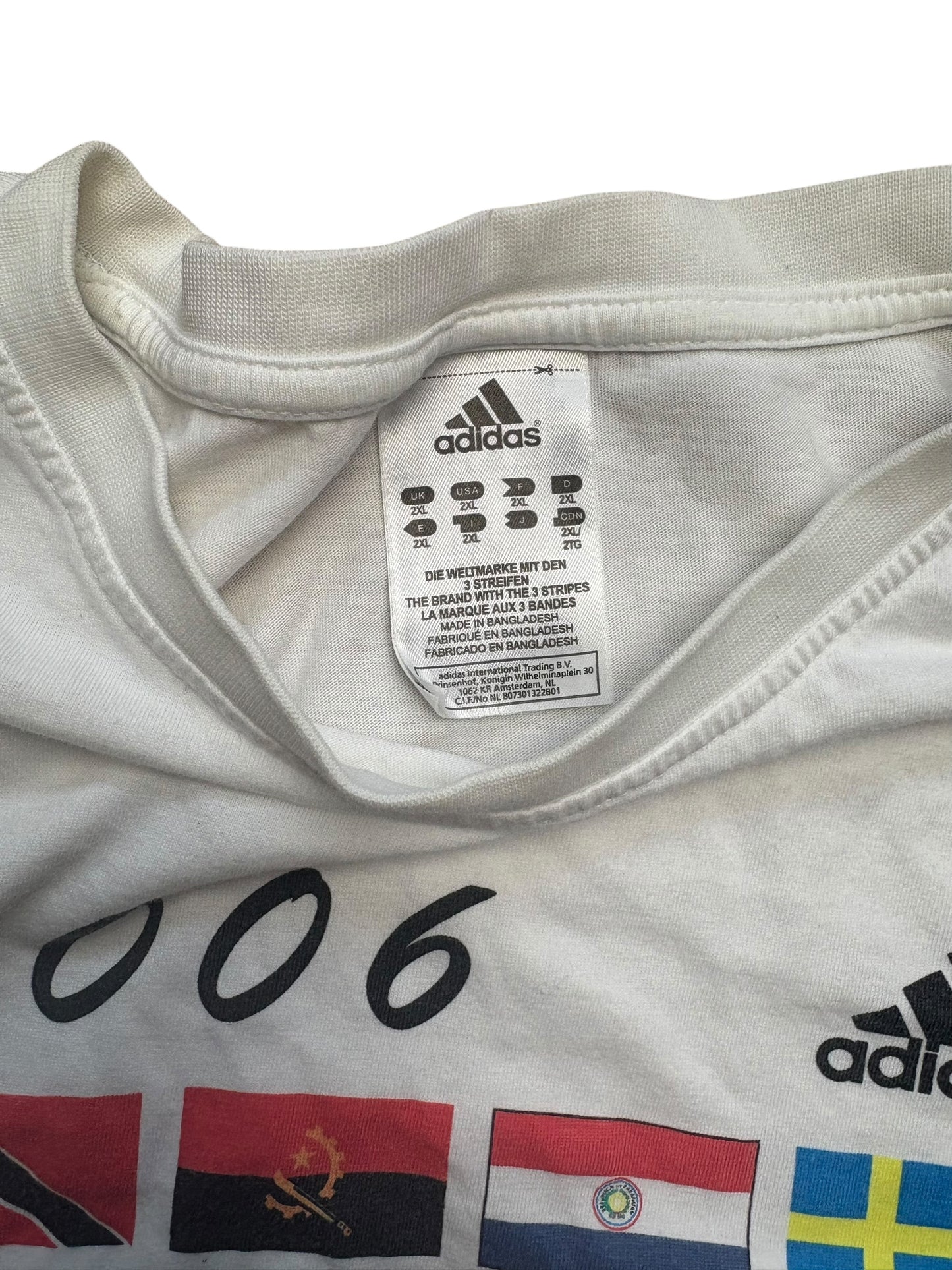 Adidas WM 2006 T-Shirt Gr. M