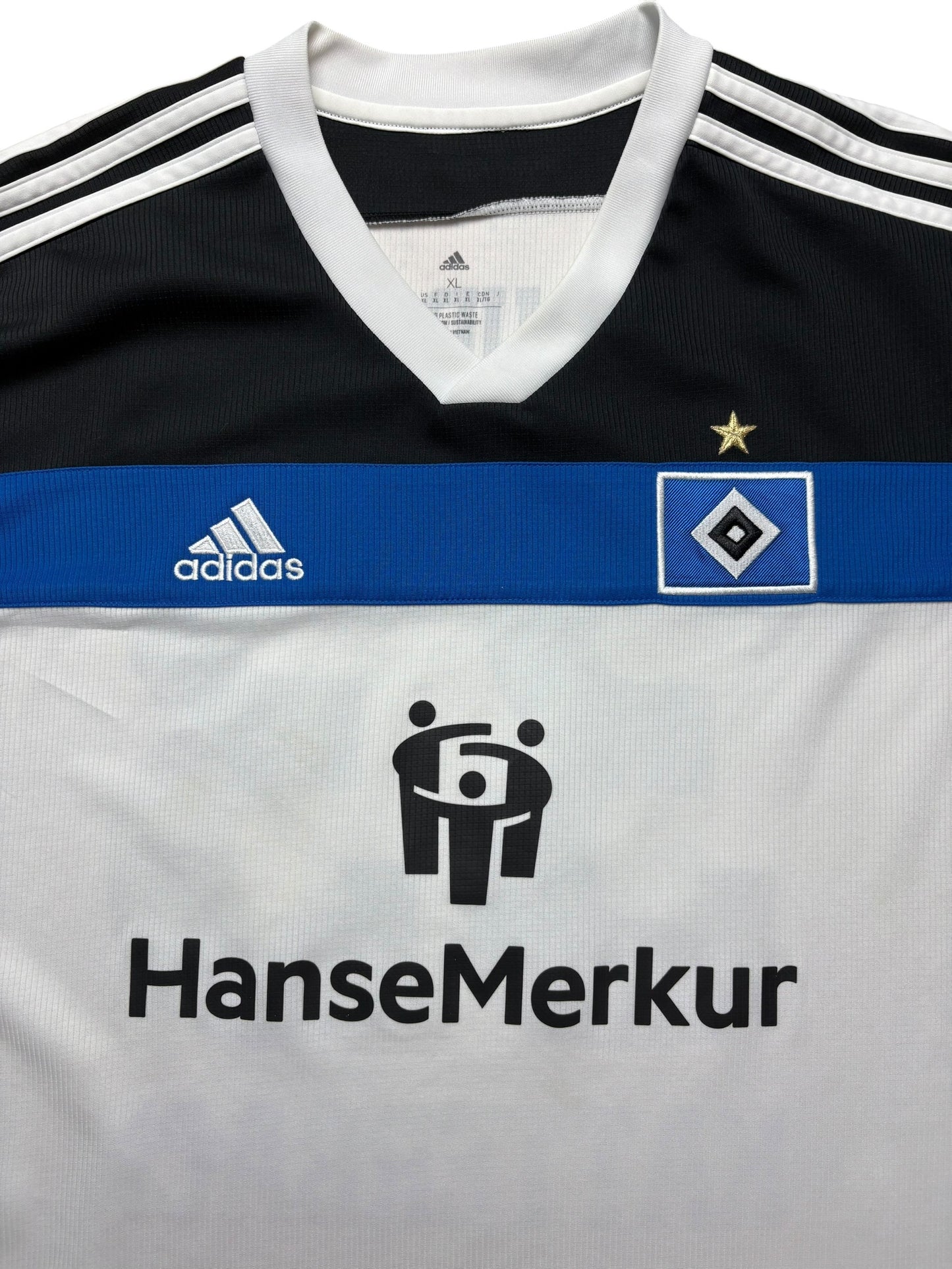 Adidas HSV 2022-23 Heimtrikot Gr. XL 33 Katterbach Hamburger SV