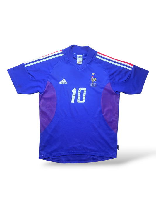 Frankreich 2002 Heimtrikot Zinédine Zidane 10 Gr. M – Bild 2