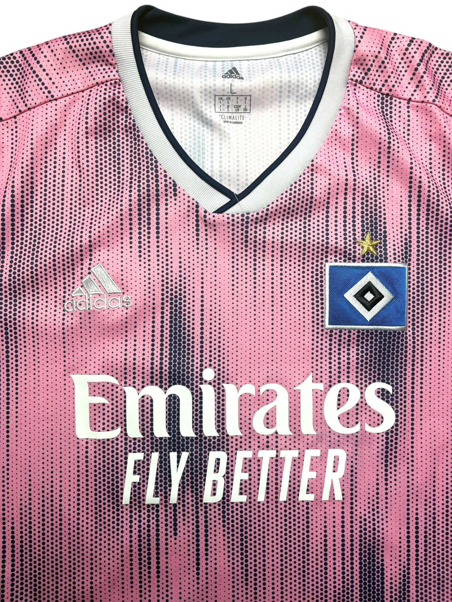 Adidas HSV 2019-20 Auswärtstrikot Gr. L Hamburger SV