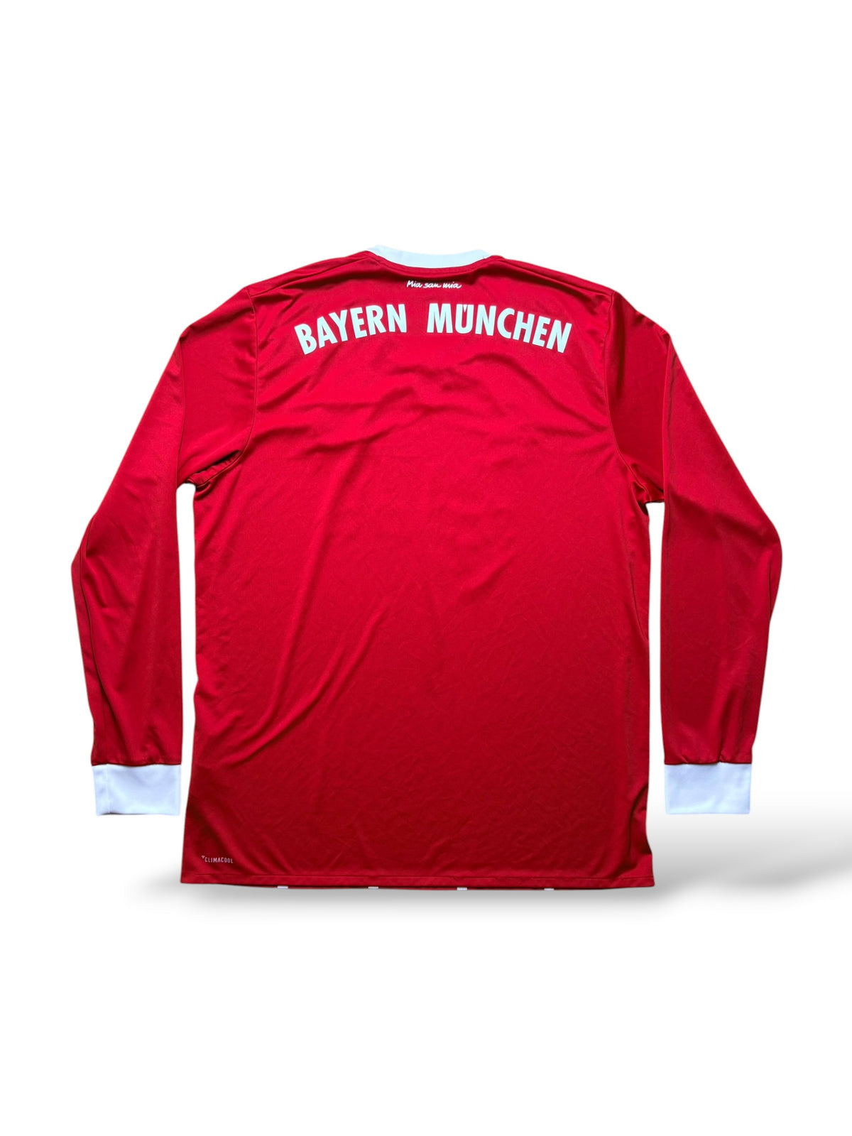 FC Bayern München 2017-18 Heimtrikot Langarm Gr. L – Bild 2